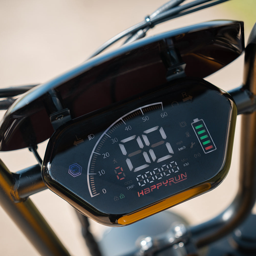 HappyRun G100 Pro 3000W (4000W Peak) Electric Bike - 2-Bike Bundle, on a trail or road