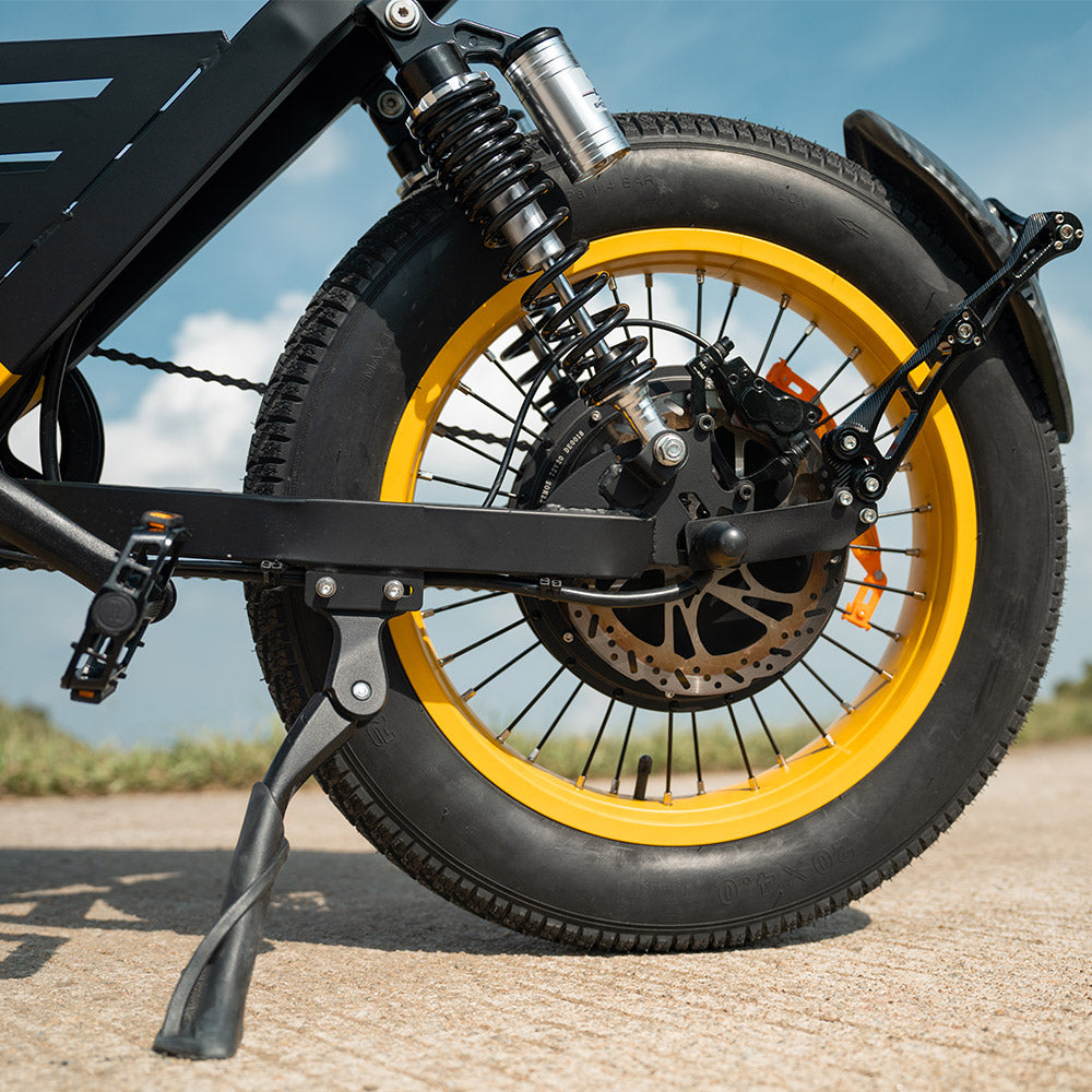HappyRun G100 Pro 3000W (4000W Peak) Electric Bike - 2-Bike Bundle, color and finish detail