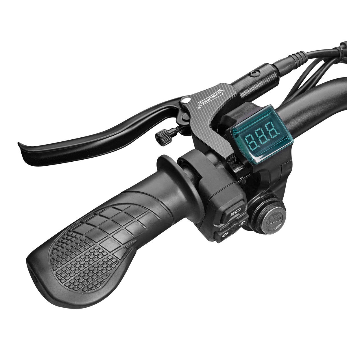 HappyRun Tank G60 750W (1500W Peak) Electric Fat Tire Bike, on a trail or road