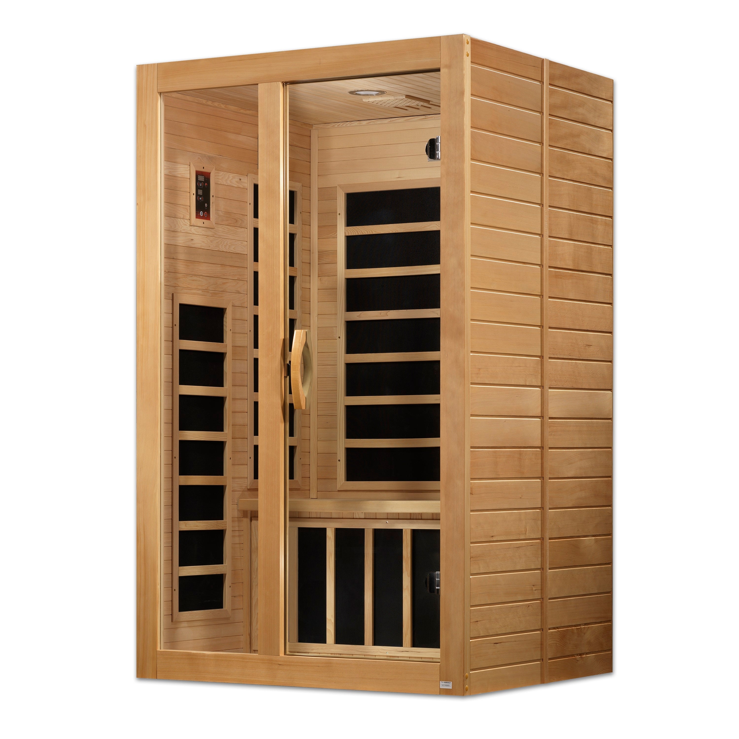 Dynamic "Santiago" 2 Person Low EMF FAR IR Sauna (DYN-6209-01)