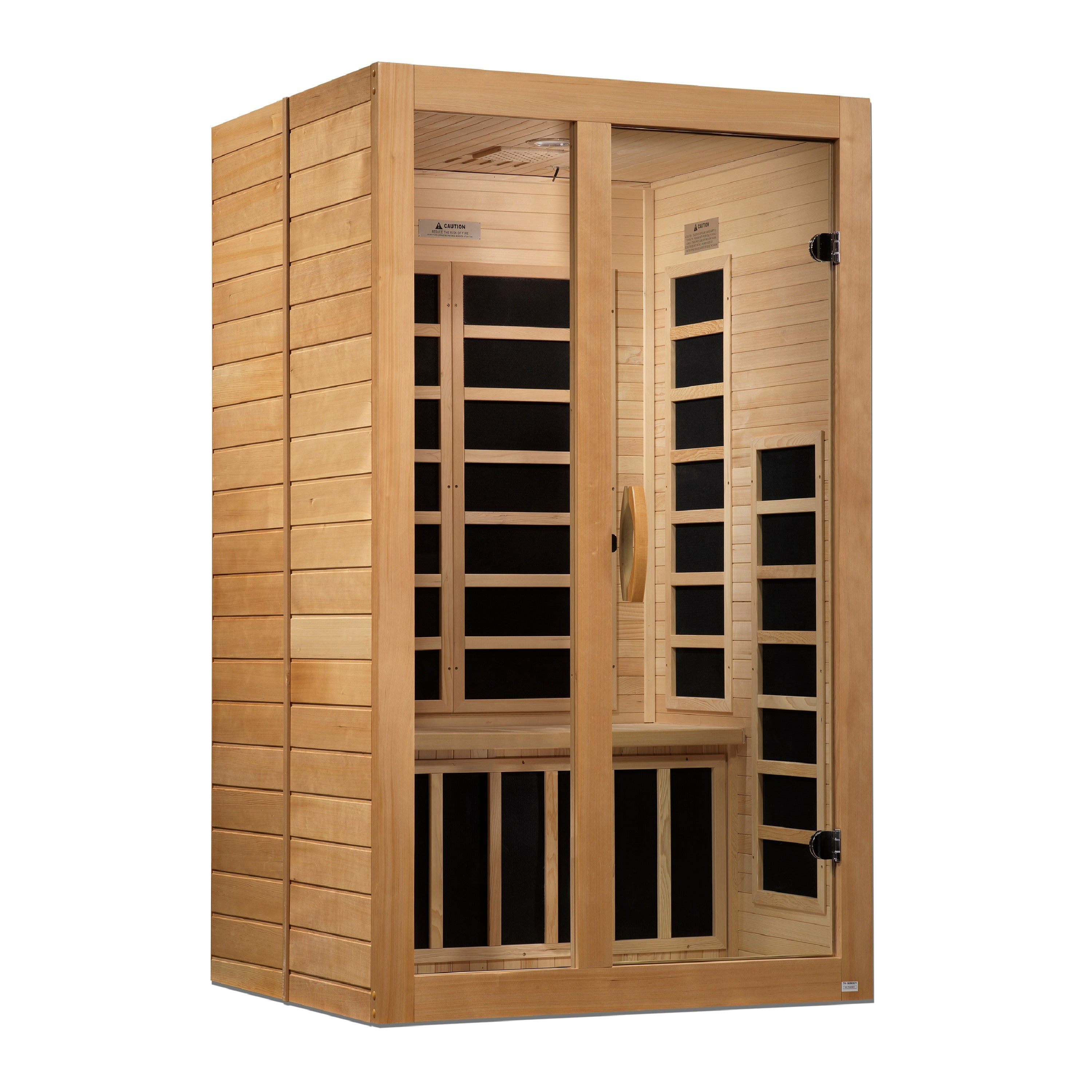 Dynamic "Santiago" 2 Person Low EMF FAR IR Sauna (DYN-6209-01)