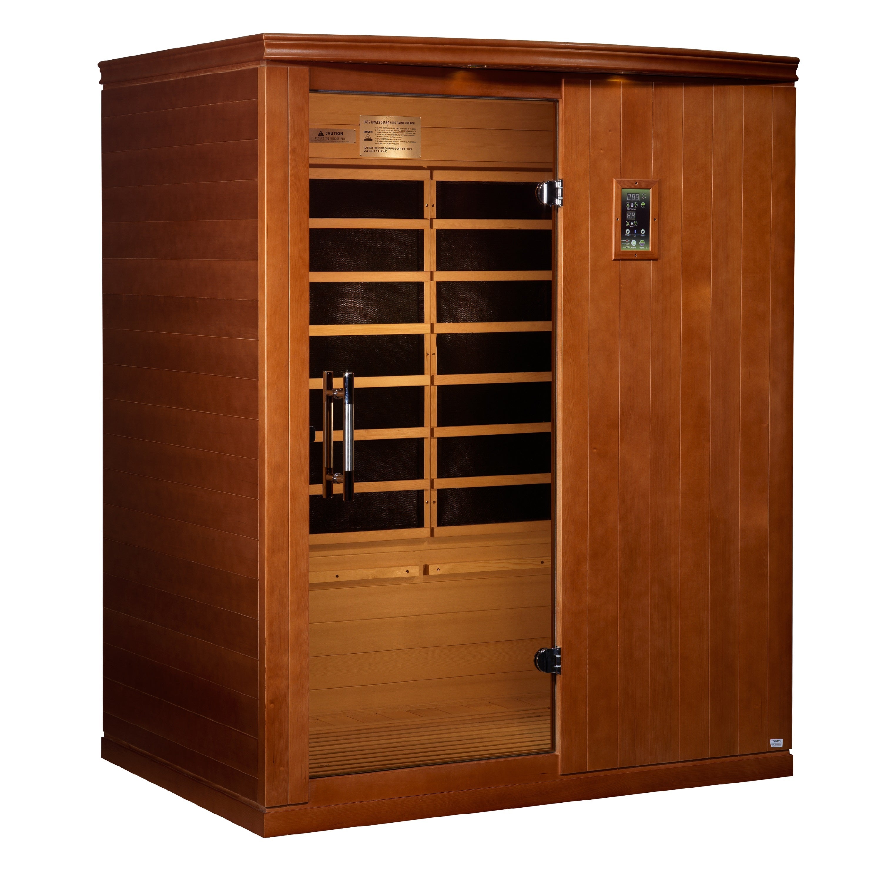 Dynamic "Madrid Limited Elite" 3 Person Ultra Low EMF FAR IR Sauna (DYN-6310-04 Elite)