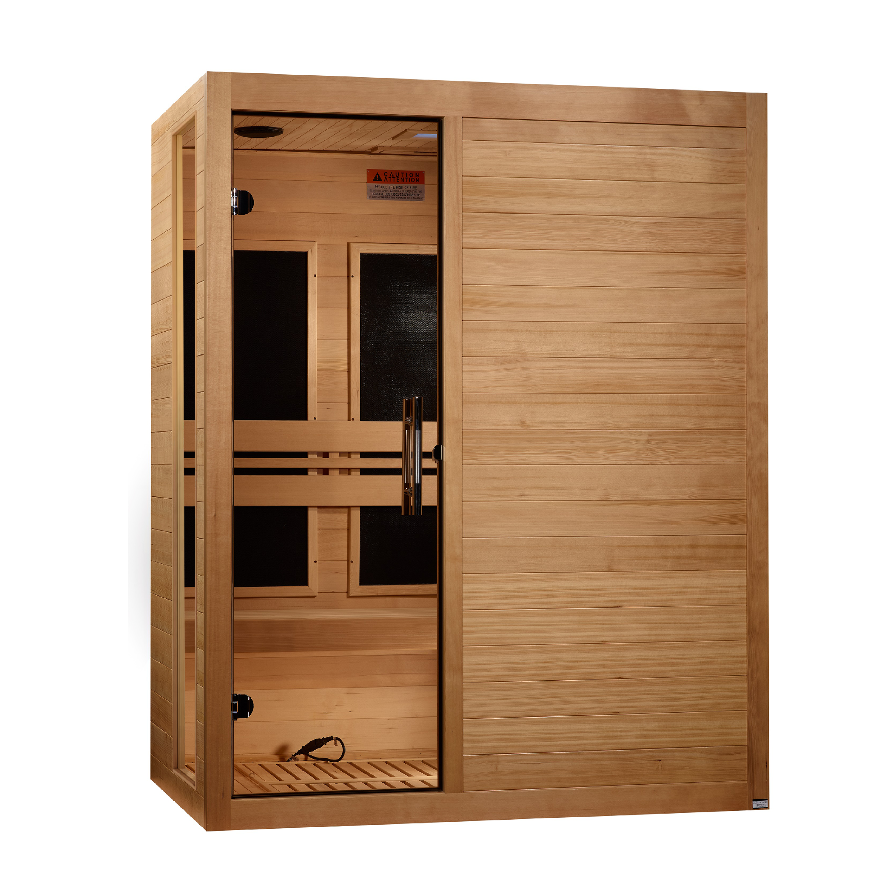 ***New 2026 Model*** Dynamic "Toscana" 3 Person Low EMF FAR IR Sauna (DYN-6315-05)