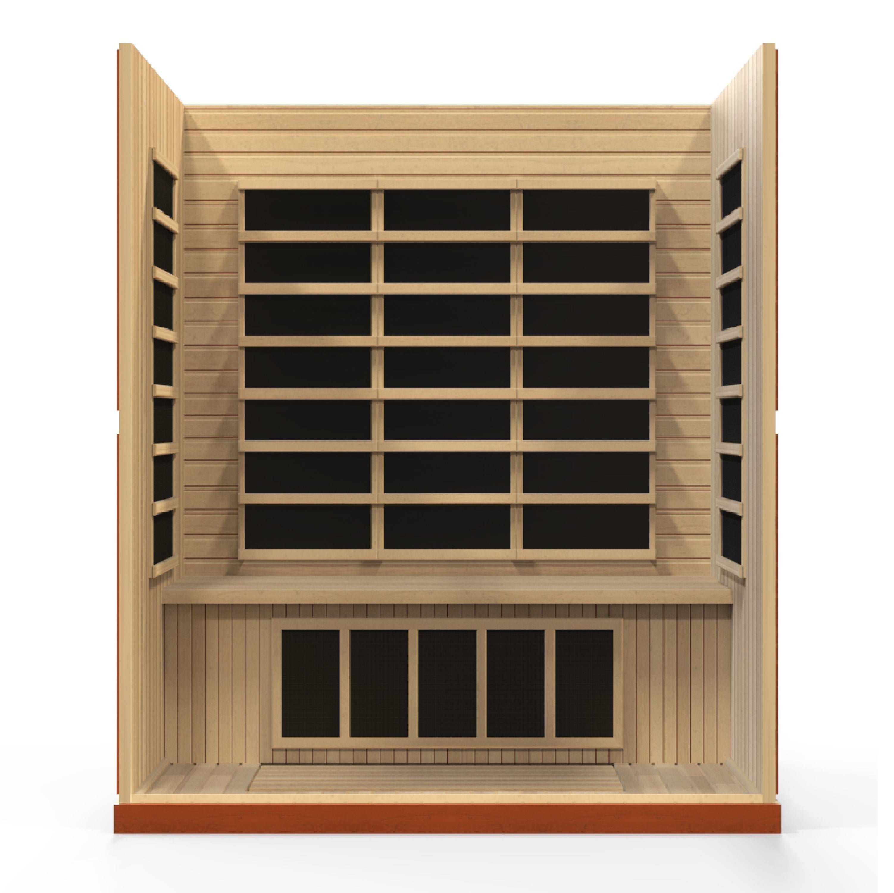 Dynamic Bergamo 3 Person Low EMF Far Infrared Sauna