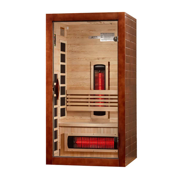 Dynamic Santorini 1-2 Person Near Zero Full Spectrum Infrared Sauna