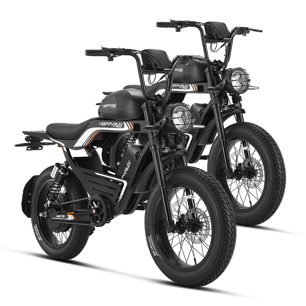 HappyRun G100 Pro 3000W (4000W Peak) Electric Bike - 2-Bike Bundle, view 17