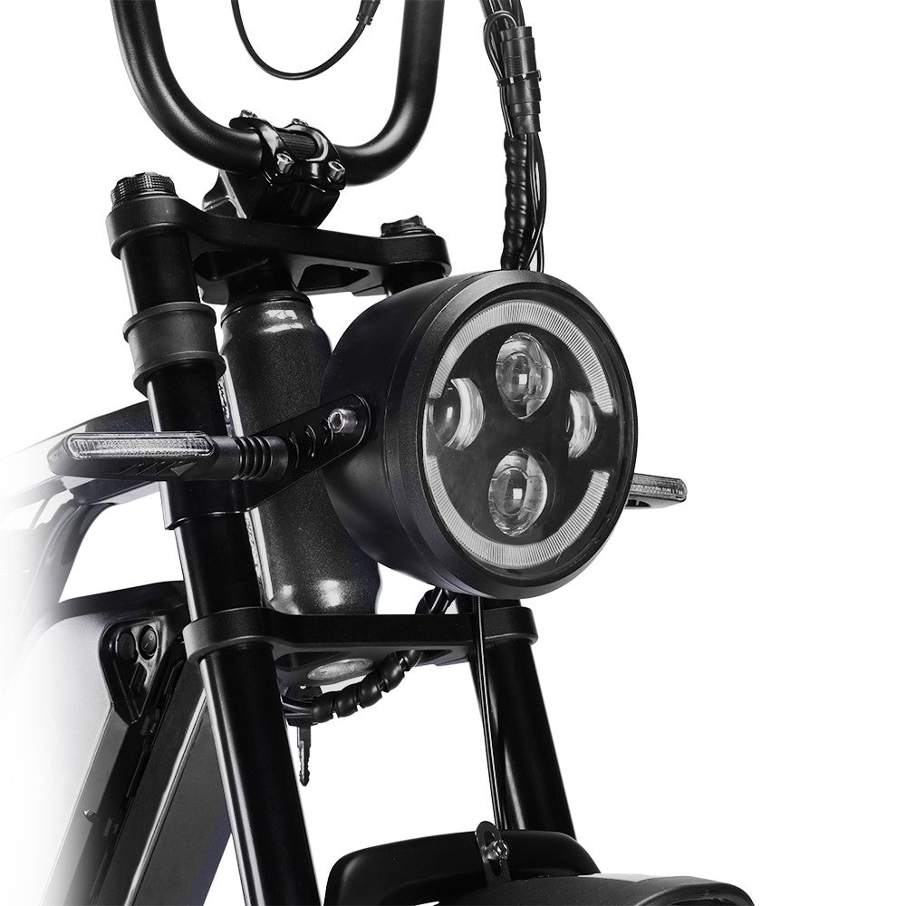 HappyRun Tank G60 Pro 750W (2000W Peak) Electric Fat Tire Bike - 2-Bike Bundle, view 12