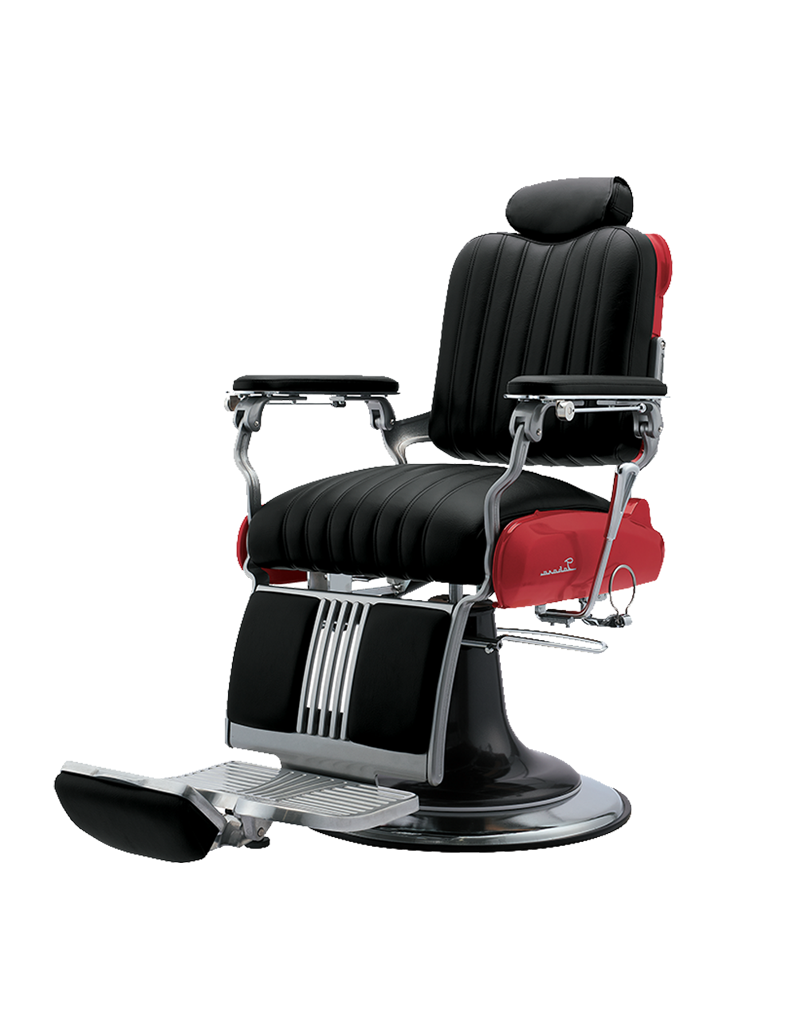 Takara Belmont LEGACY 100 PREMIUM VINTAGE STRIPE Barber Chair BB-0100