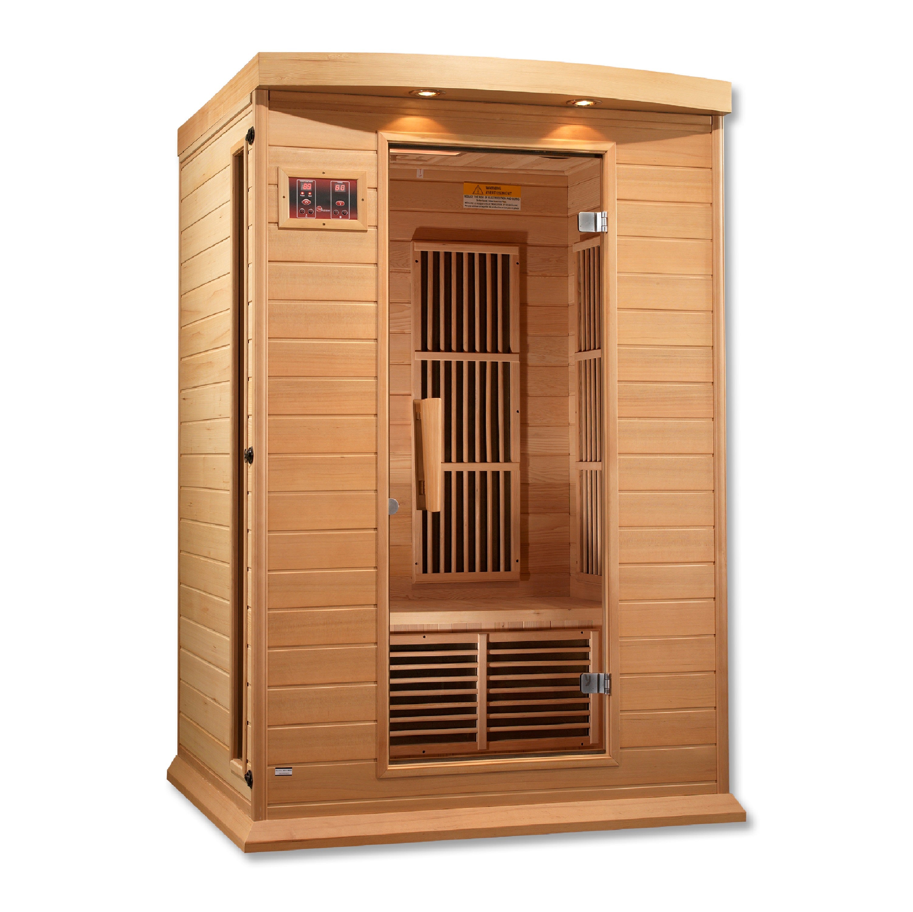 Maxxus "Toulose" 2 Person Low EMF FAR IR Sauna (MX-K206-01)