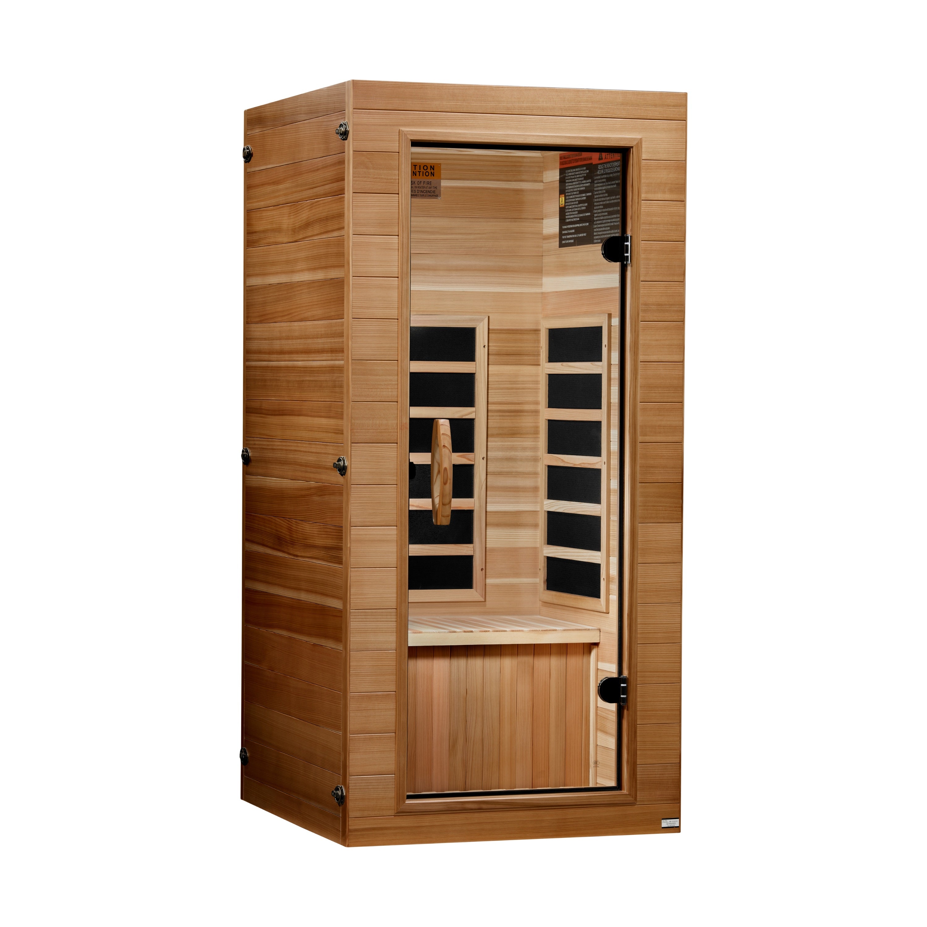 ***New 2026 Model*** Dynamic 1 Person (Compact) Ultra Low EMF FAR Infrared Sauna (DYN-1201-01 Elite)