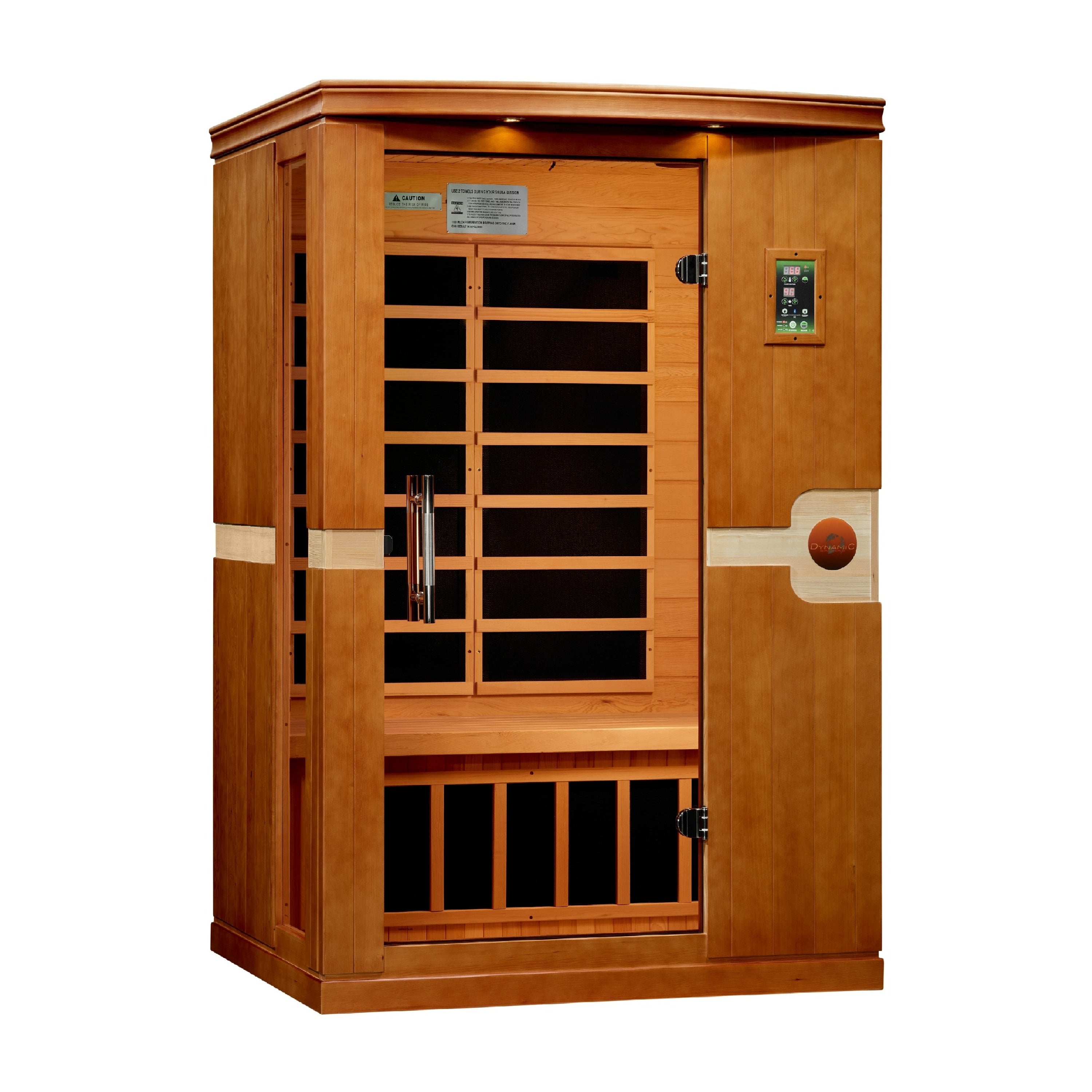 Dynamic "Venice" 2 Person Low EMF Far IR Sauna (DYN-6210-01)