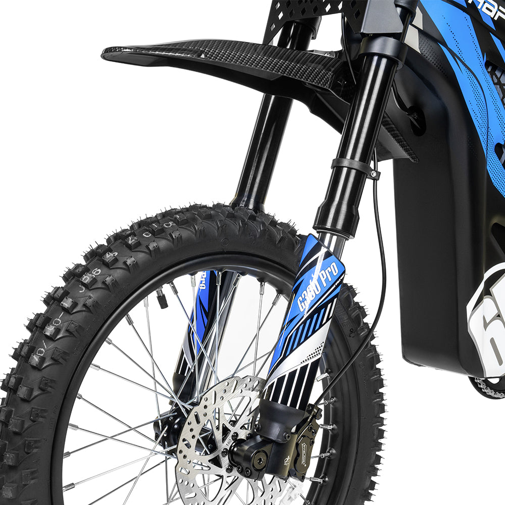 HappyRun G300 Pro 3000W (6500W Peak) Electric Dirt Bike - 2-Bike Bundle, view 14
