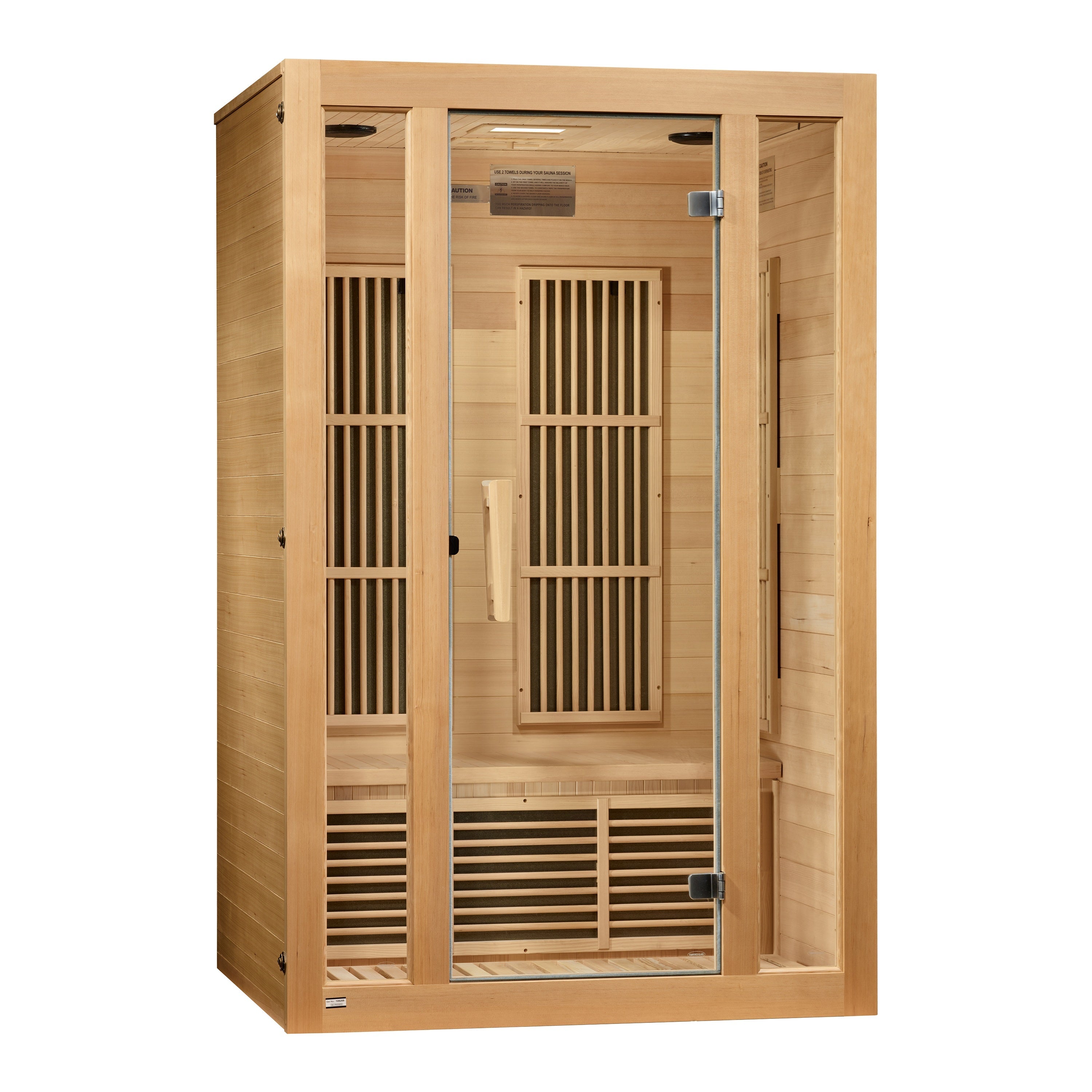 Maxxus "Seattle" 2 Person Low EMF FAR IR Sauna (MX-J206-01)
