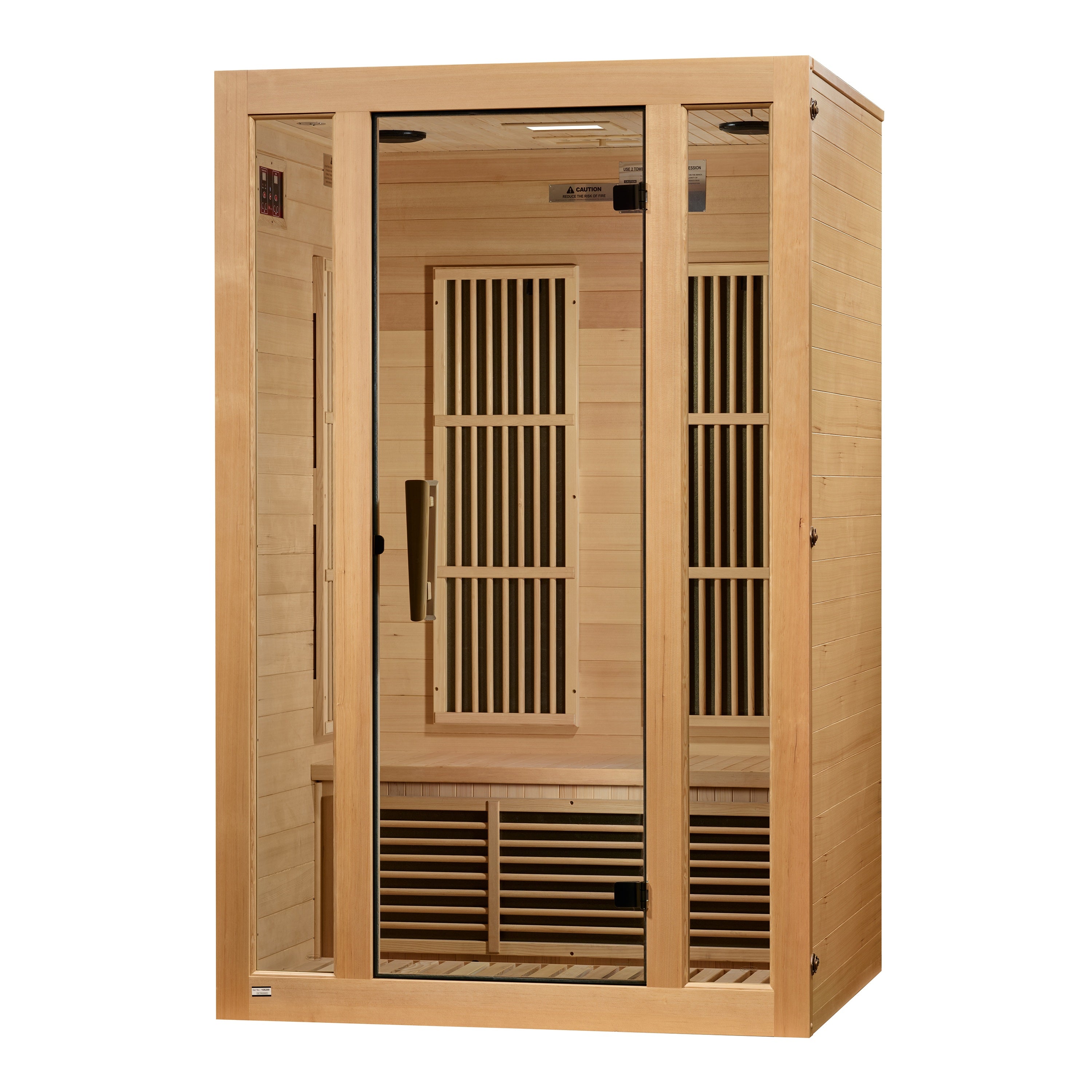 Maxxus "Seattle" 2 Person Low EMF FAR IR Sauna (MX-J206-01)