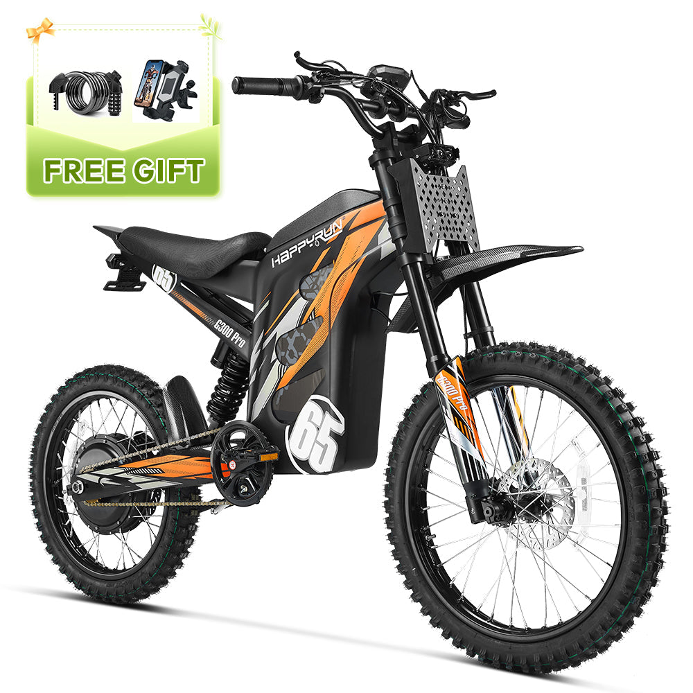 HappyRun 6500W Electric Dirt Bike G300 Pro