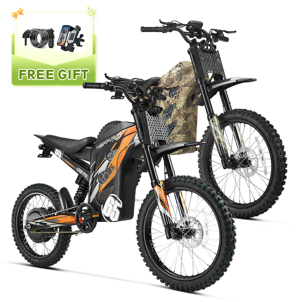 Combo Sale HappyRun Dirt Bike G300 Pro