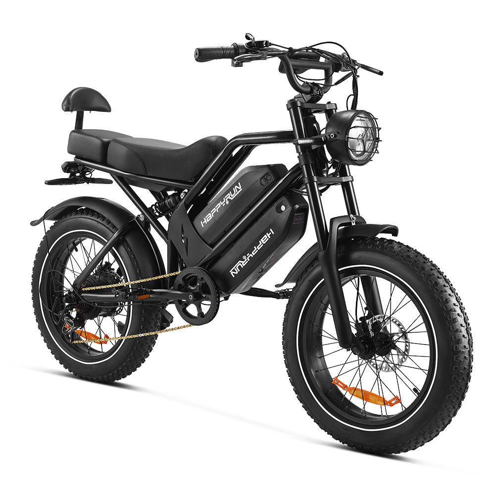 HappyRun G70 2000W Dual Battery Fast Electric Cargo Bike for Sale