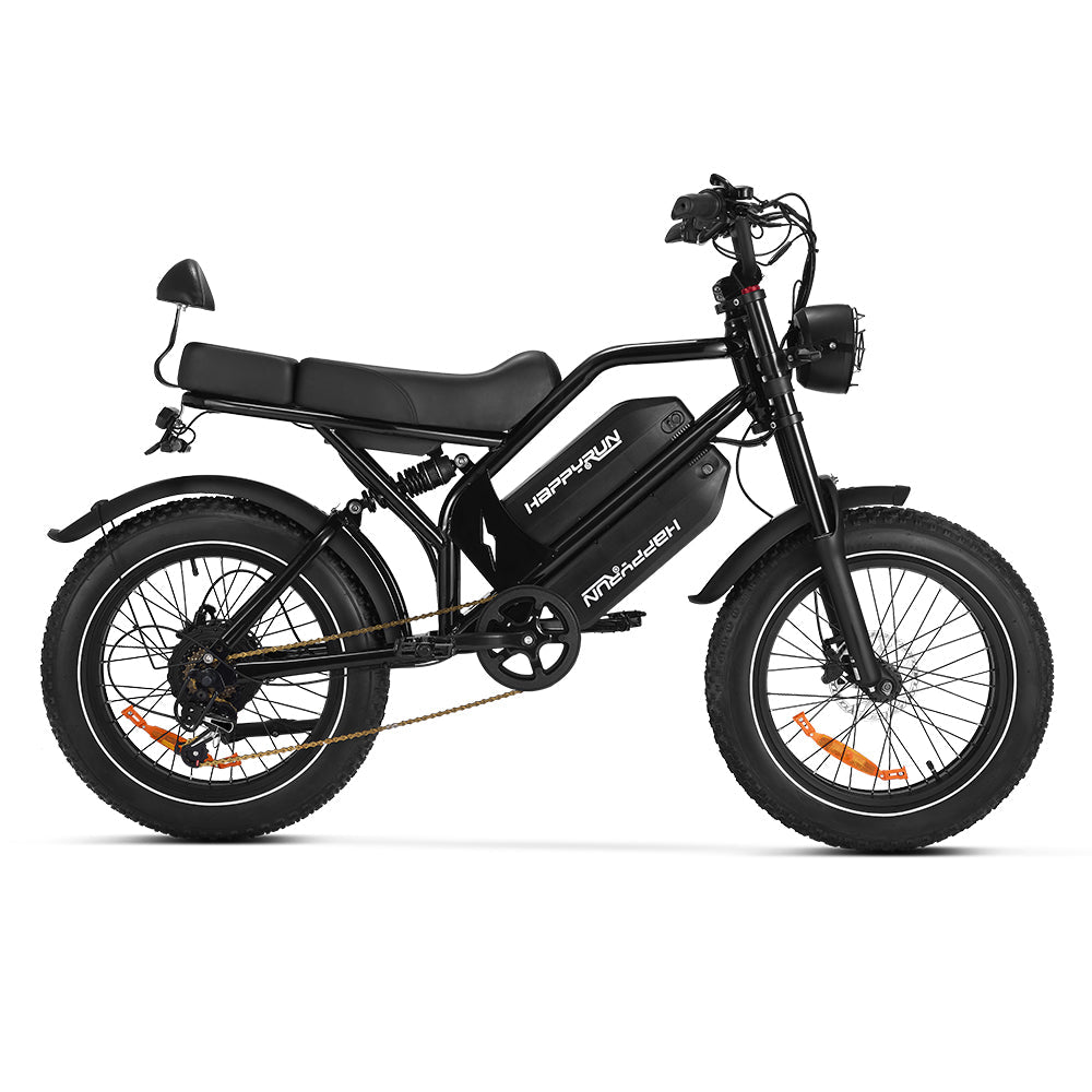 HappyRun G70 2000W Dual Battery Fast Electric Cargo Bike for Sale