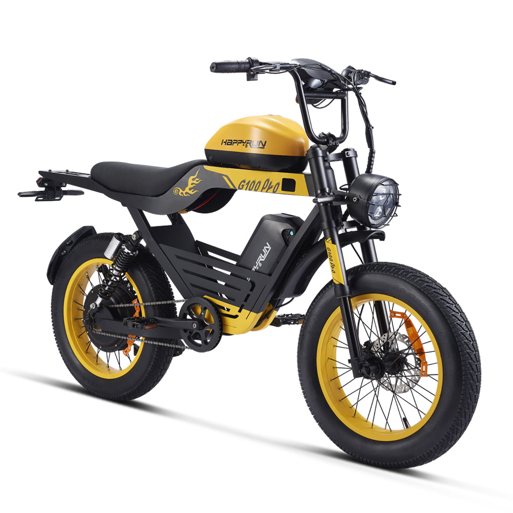 HappyRun G100 Pro 6000W Electric Bike Dual Battery