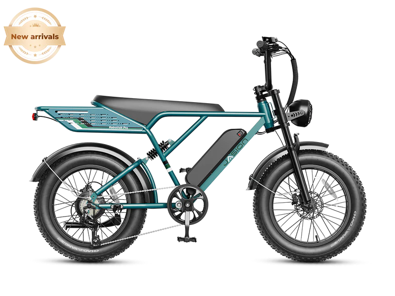 JasionBike RetroVolt Pro Moped EBike For Teens & Adults