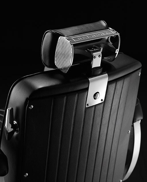 Takara Belmont ELEGANCE ELITE WHITE Barber Chair BB-225W