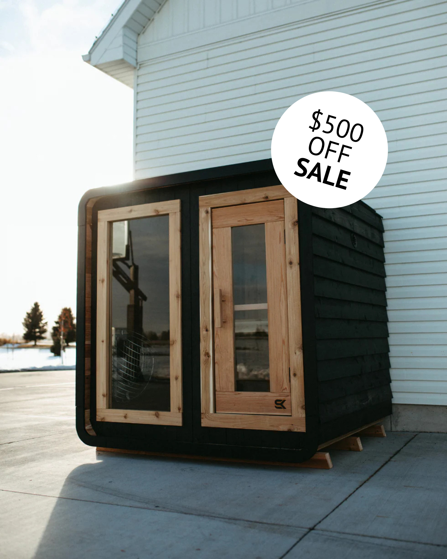 The Sweat Cabin (4 Person) - Blackout Edition