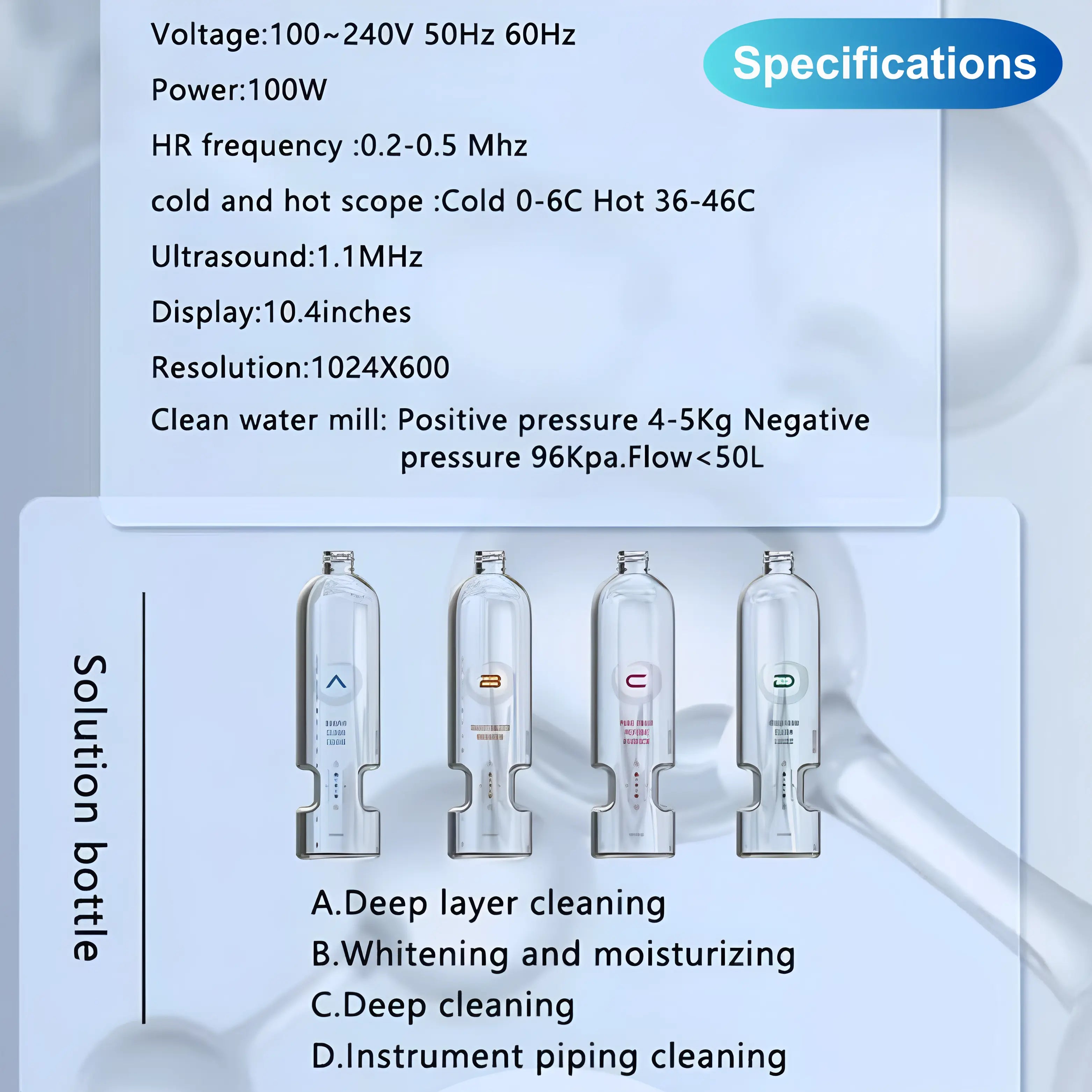 Alice Max Bubble Hydro Facial Machine