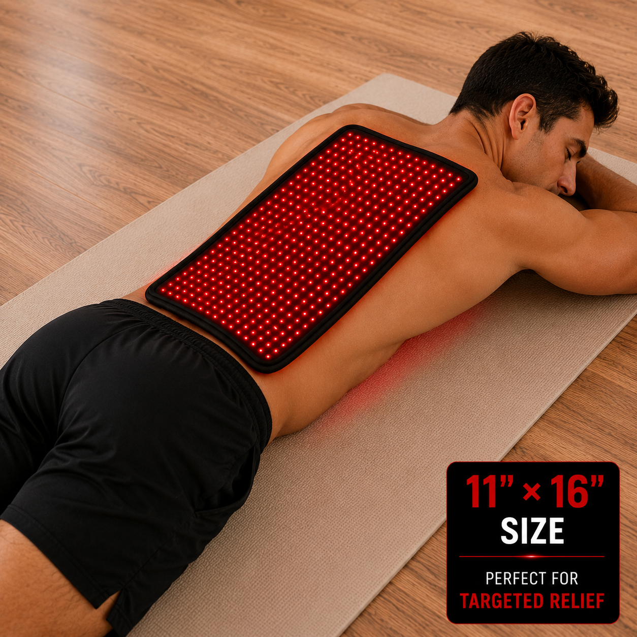 Medium Red Light Pad - 16" x 11", 1,080 LEDs
