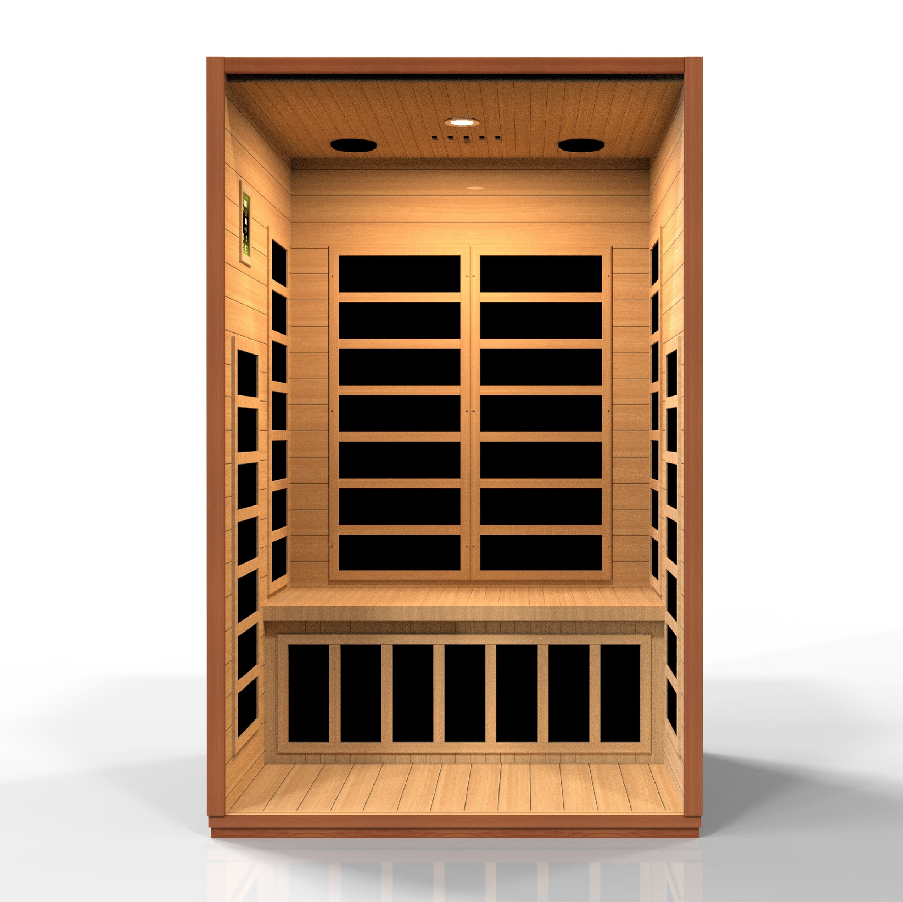 Dynamic "Cordoba" 2 Person Ultra Low EMF FAR IR Sauna (DYN-6203-01 Elite)