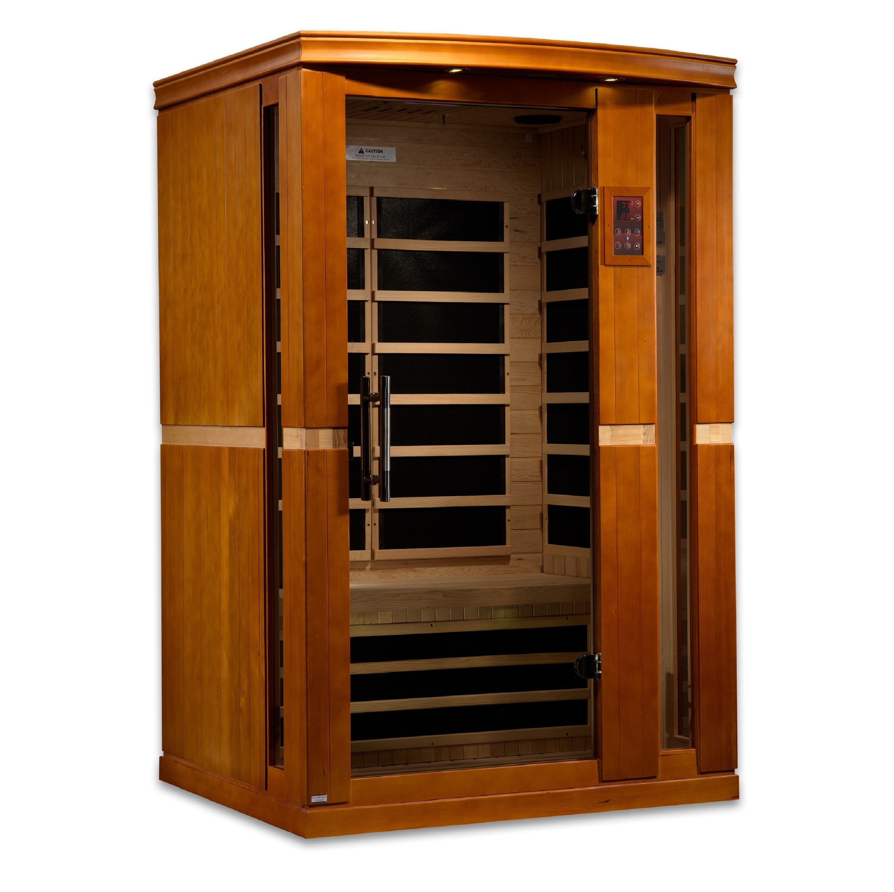 Dynamic "Vittoria" 2 Person Low EMF Far IR Sauna (DYN-6220-01)