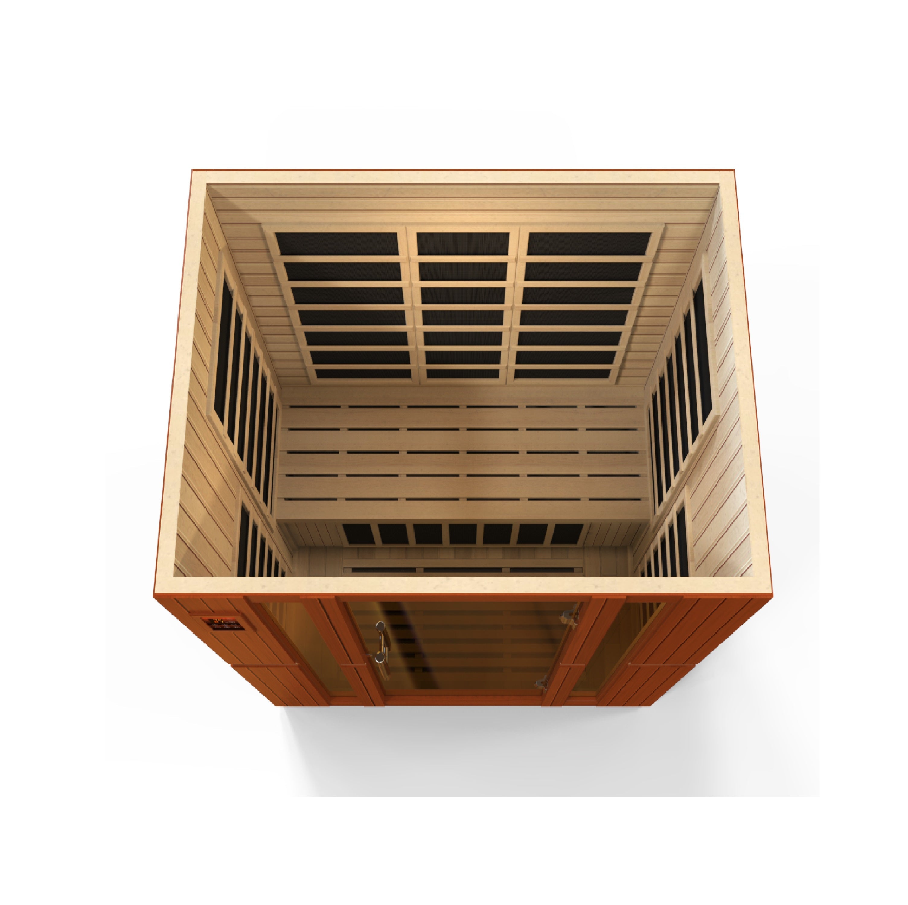 Dynamic "Bellagio" 3 Person Low EMF Far IR Sauna (DYN-6306-02)