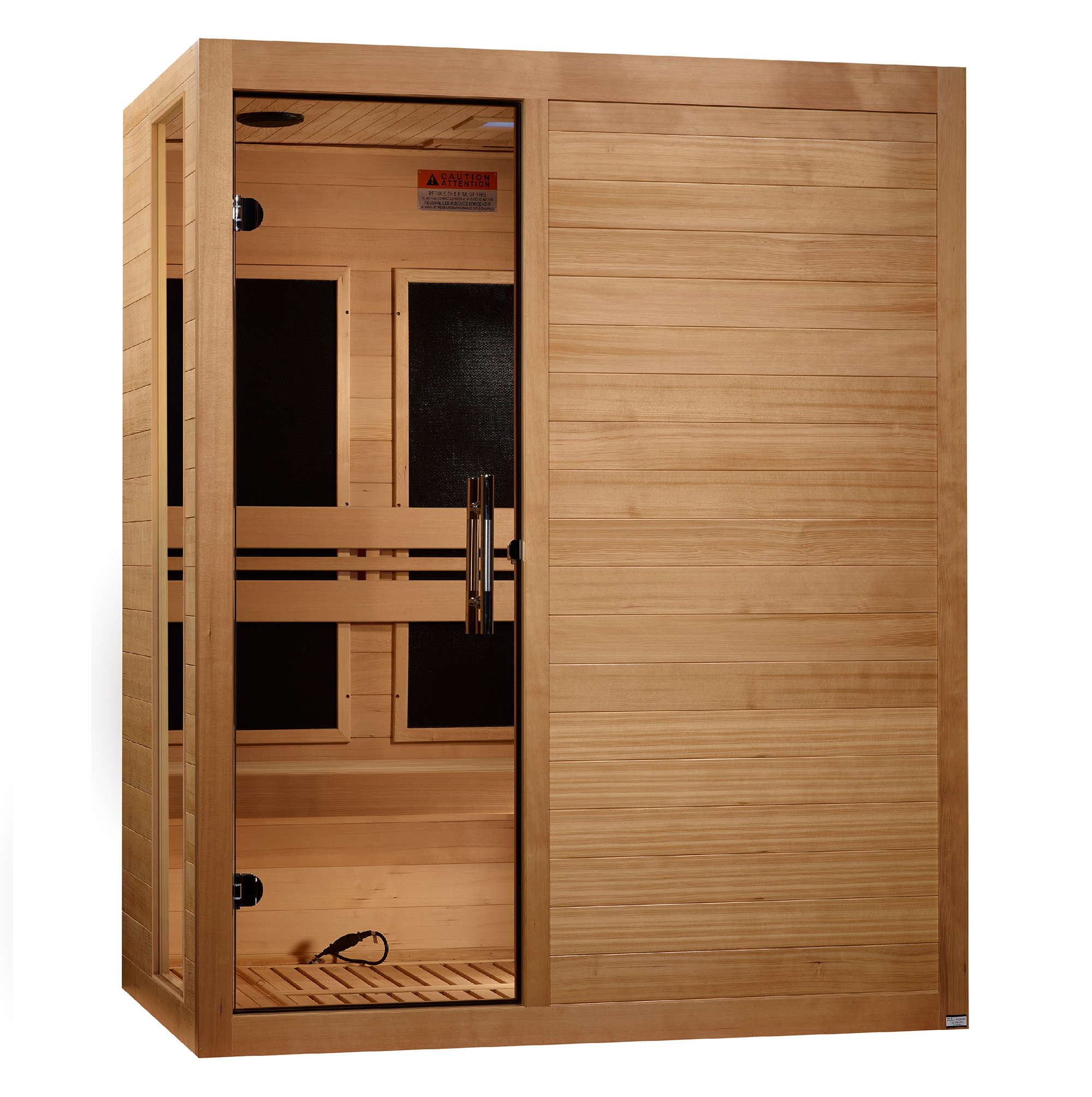 ***New 2026 Model*** Dynamic "Toscana" 3 Person Ultra Low EMF FAR IR Sauna (DYN-6315-05 Elite)