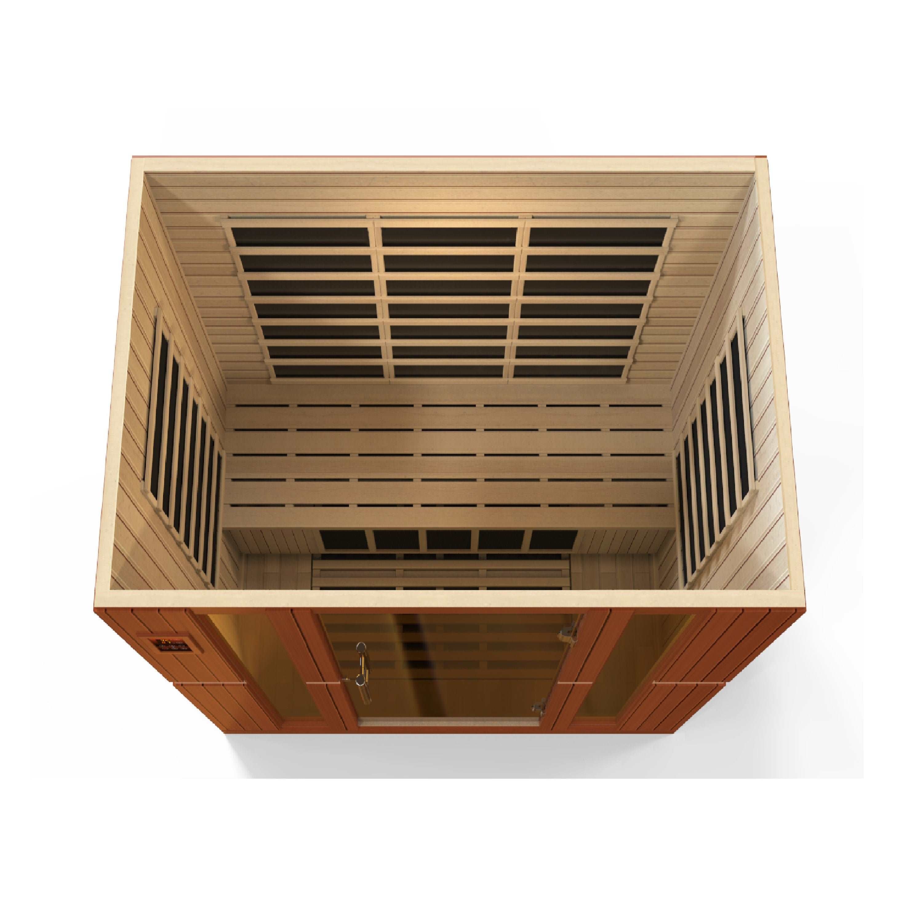 Dynamic Bergamo 3 Person Low EMF Far Infrared Sauna