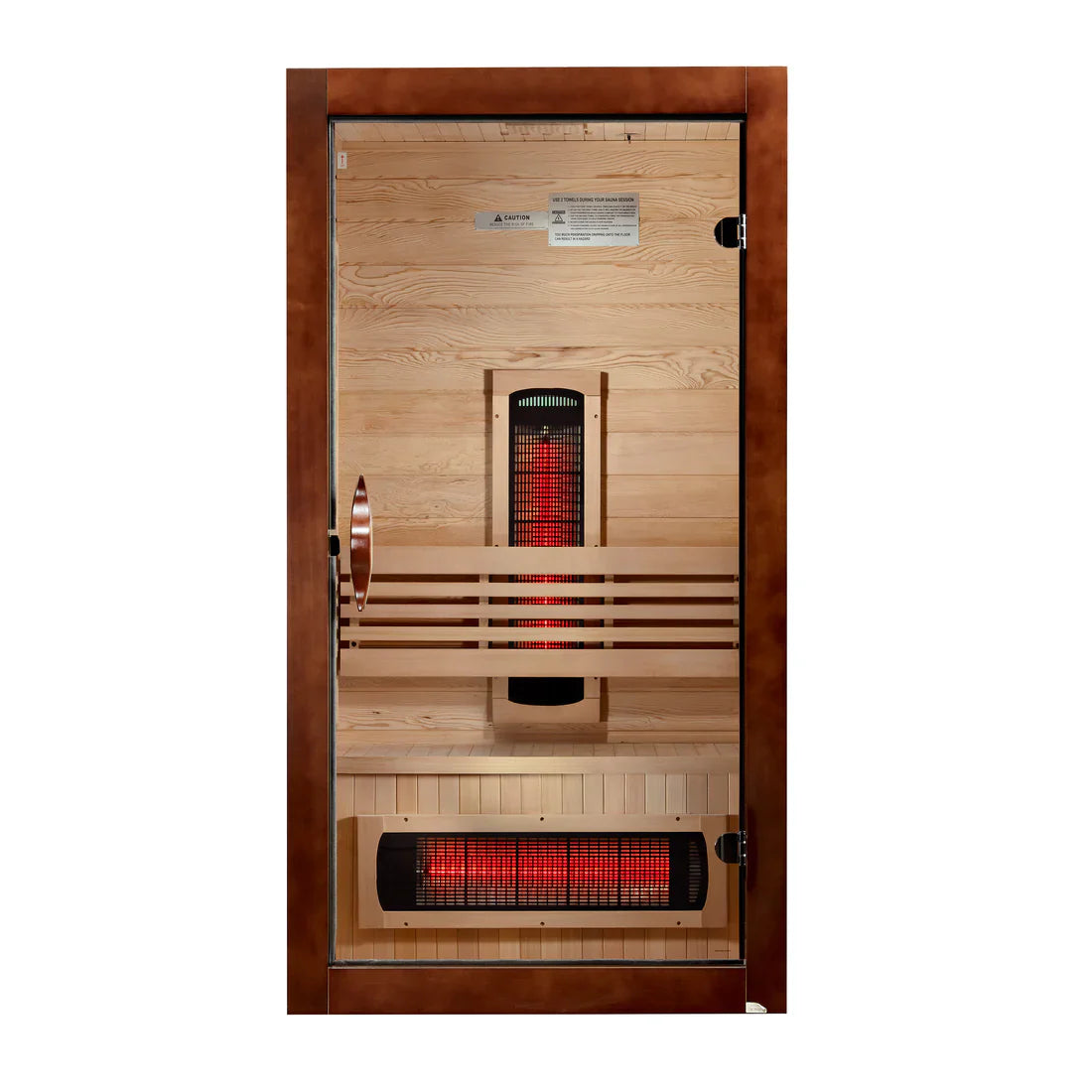 Dynamic Santorini 1-2 Person Near Zero Full Spectrum Infrared Sauna
