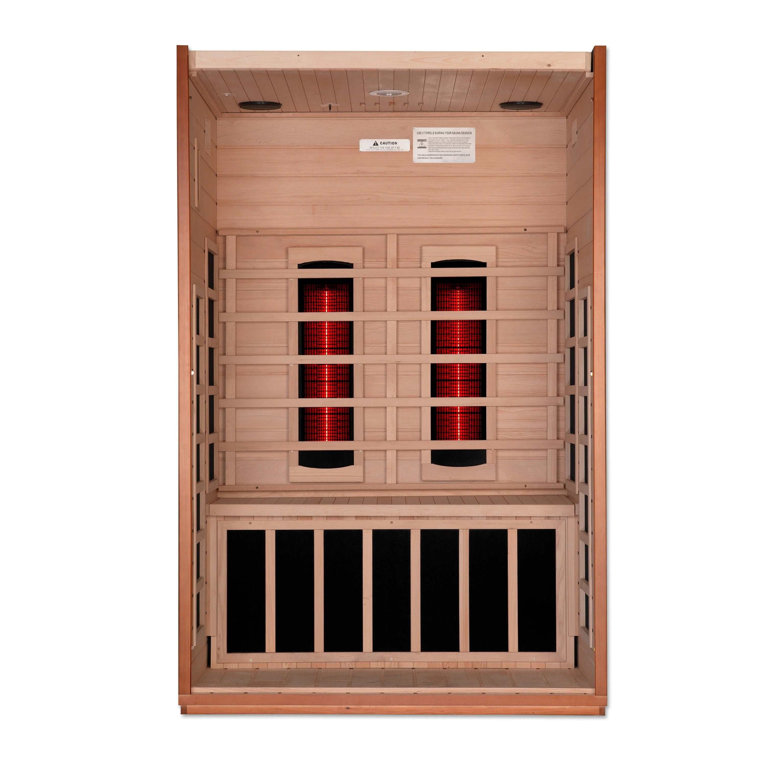Dynamic Cardoba 2 Person Near Zero EMF Full Spectrum Infrared Sauna (2026)