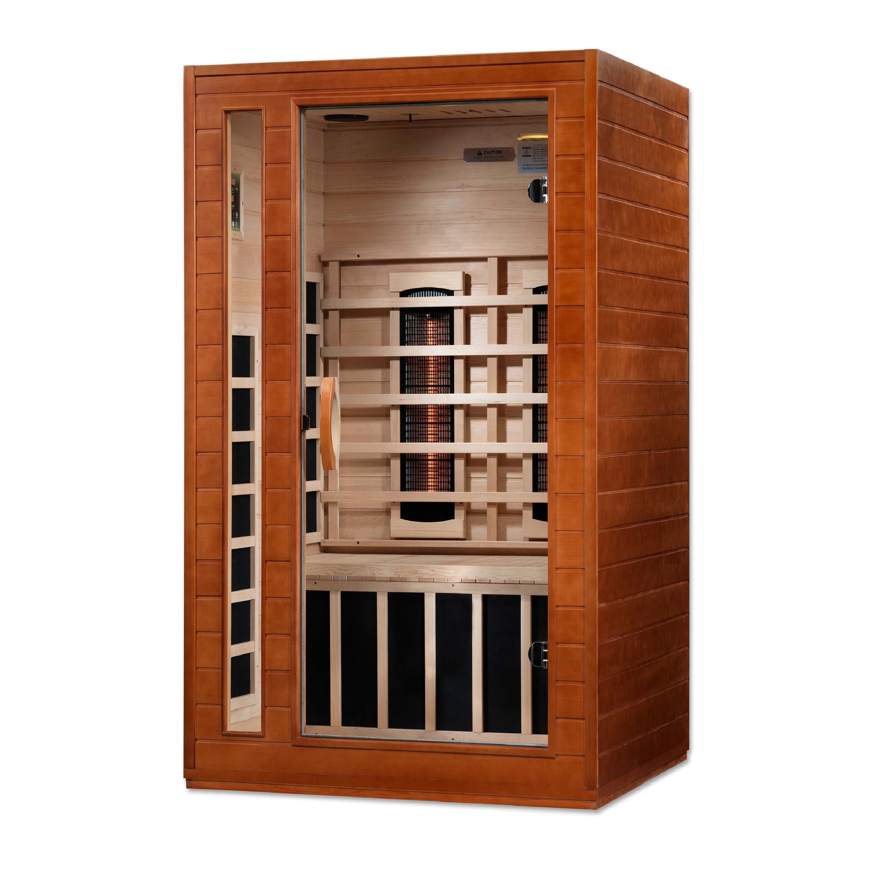 Dynamic Cardoba 2 Person Near Zero EMF Full Spectrum Infrared Sauna (2026)