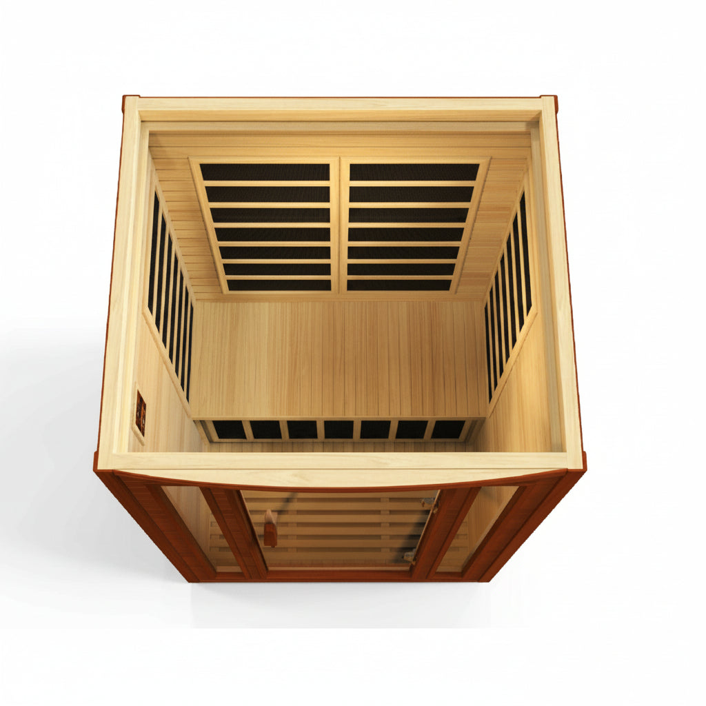 Dynamic San Marino 2 Person Low EMF Far Infrared Sauna