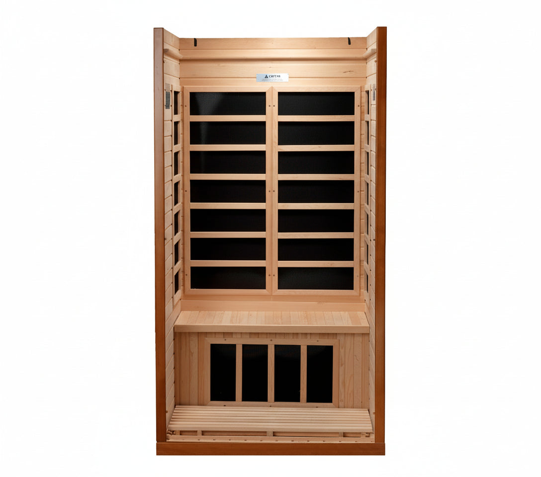 Dynamic Barcelona 1 to 2 Person Low EMF Far Infrared Sauna