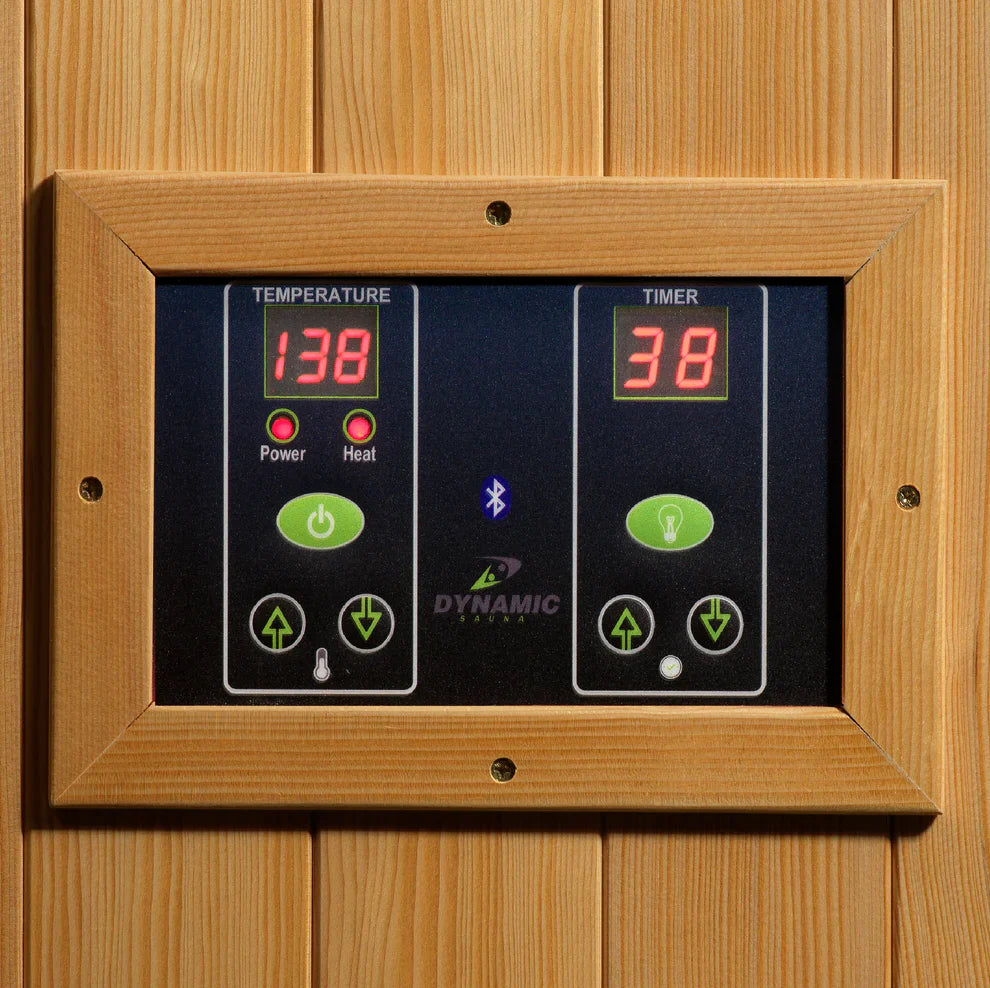 Dynamic Saunas Gracia 1-2 Person Low EMF Far Infrared Sauna