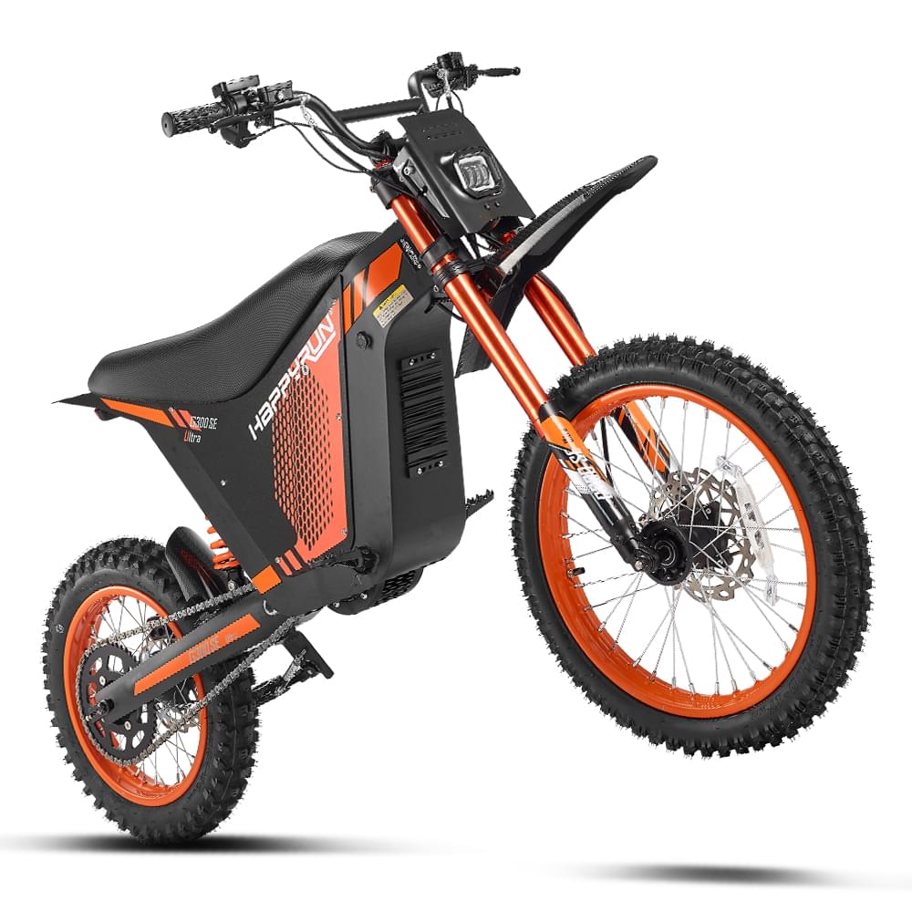 HappyRun G300 SE Ultra electric dirt bike, detail view 2