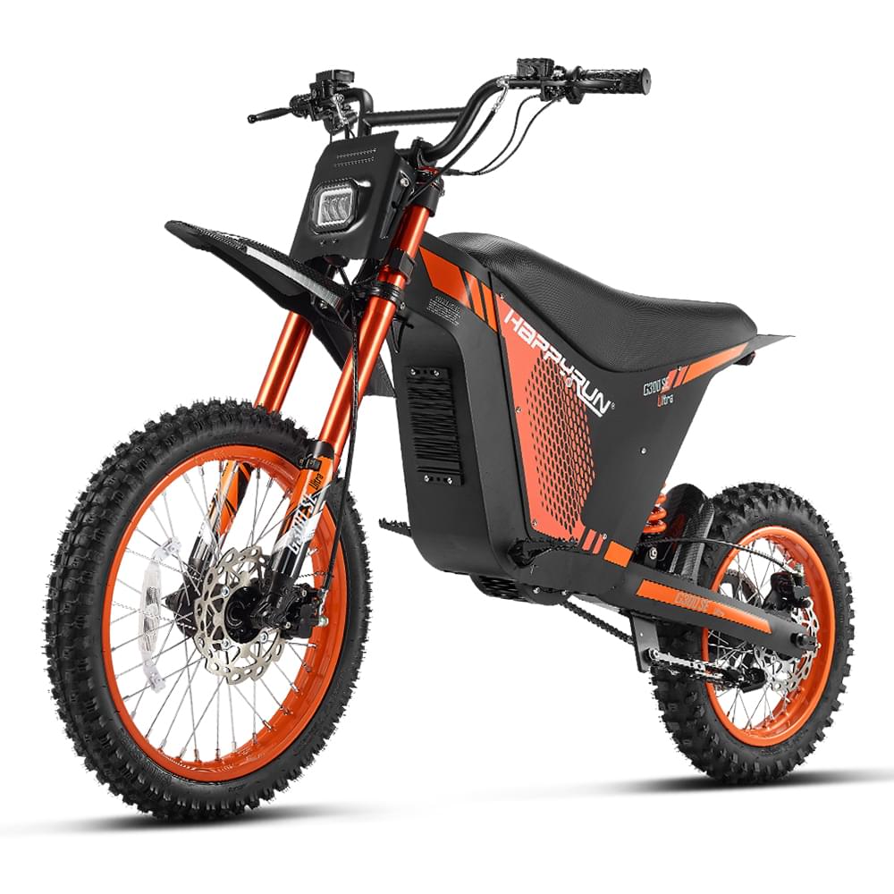 HappyRun G300 SE Ultra electric dirt bike, detail view 4