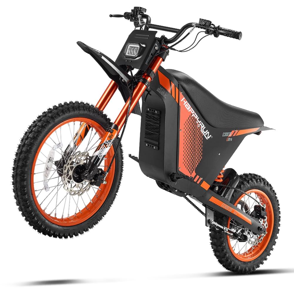 HappyRun G300 SE Ultra electric dirt bike, detail view 6