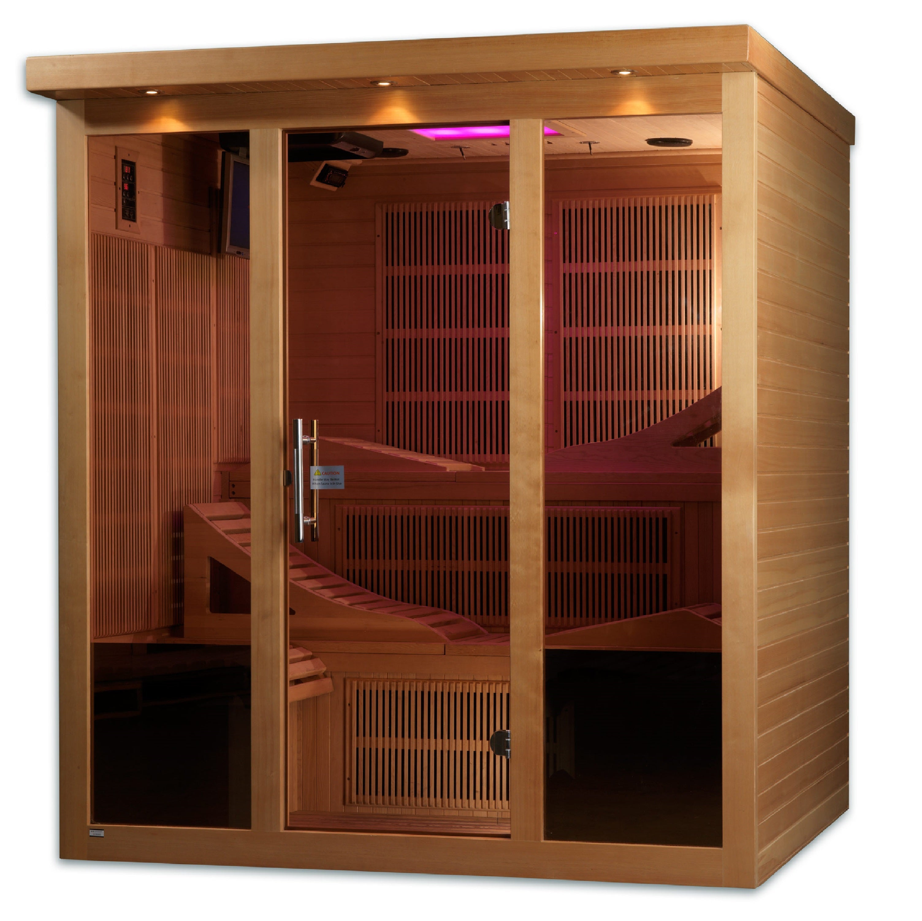 Golden Designs "Monaco" Near Zero EMF Far IR Sauna (GDI-6996-01 Elite)