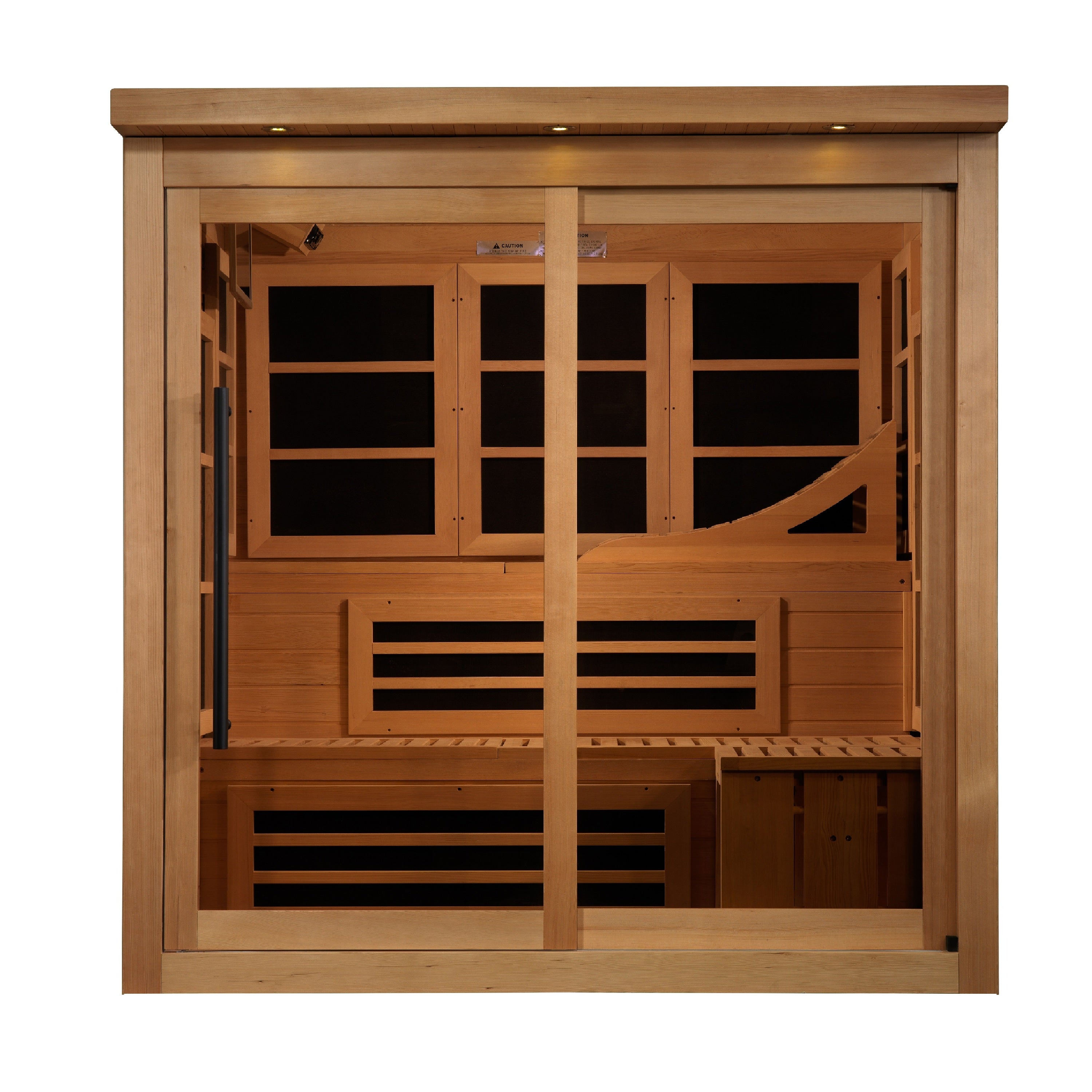 Golden Designs 6 Person Near Zero EMF Far IR Sauna (GDI-6996-02 Elite)