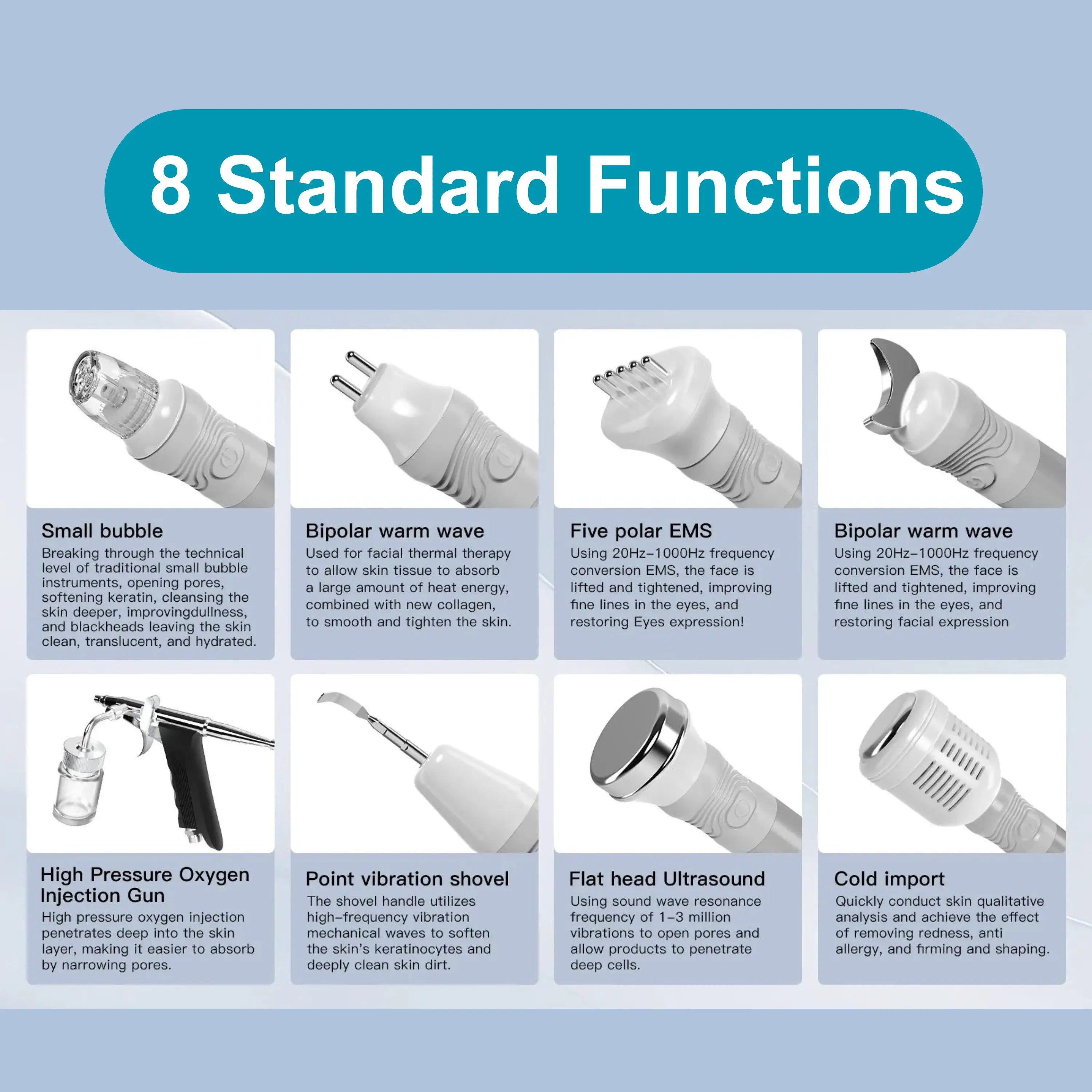 17 in 1 Hydra Skin Care System Facial Machine Elite