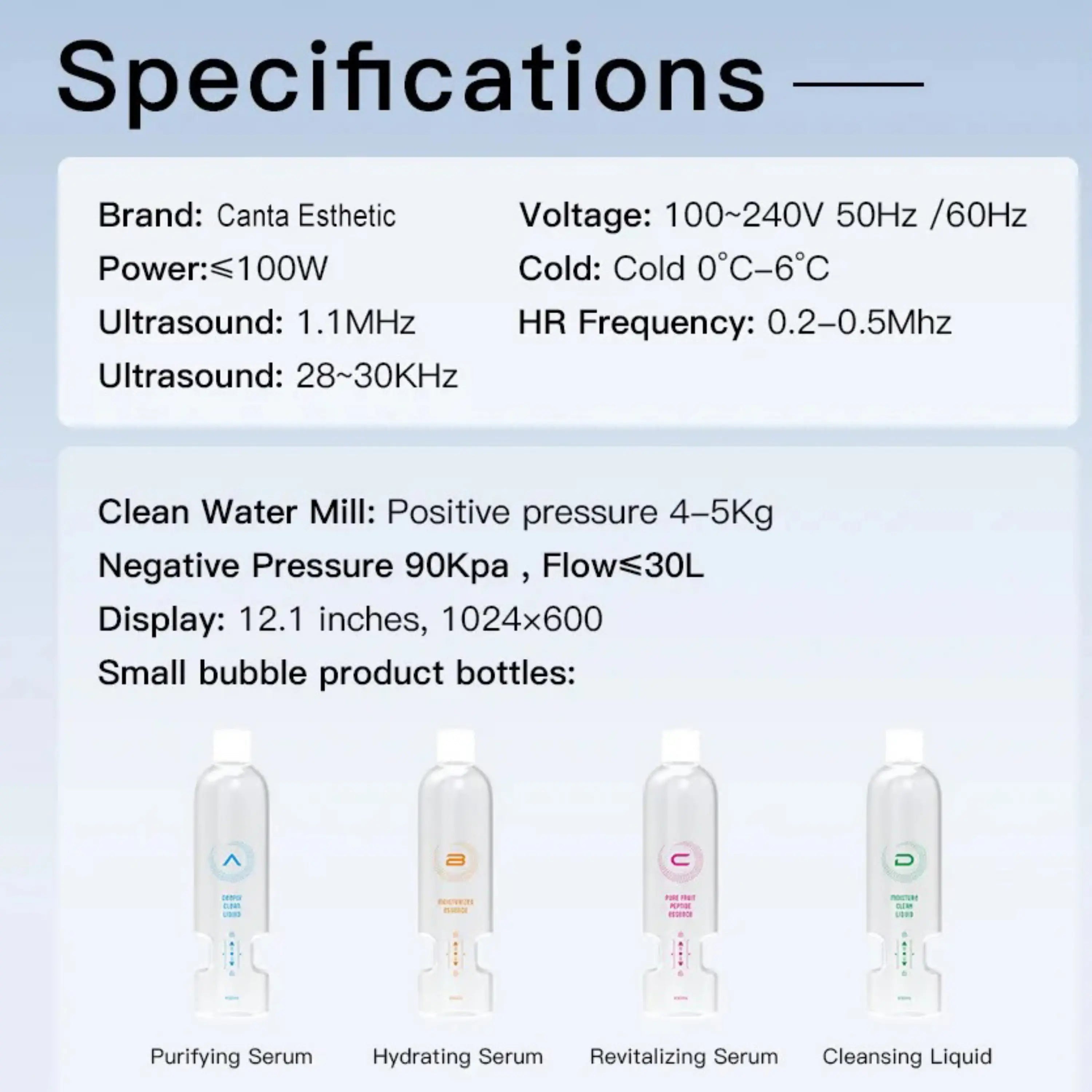 17 in 1 Hydra Skin Care System Facial Machine Elite