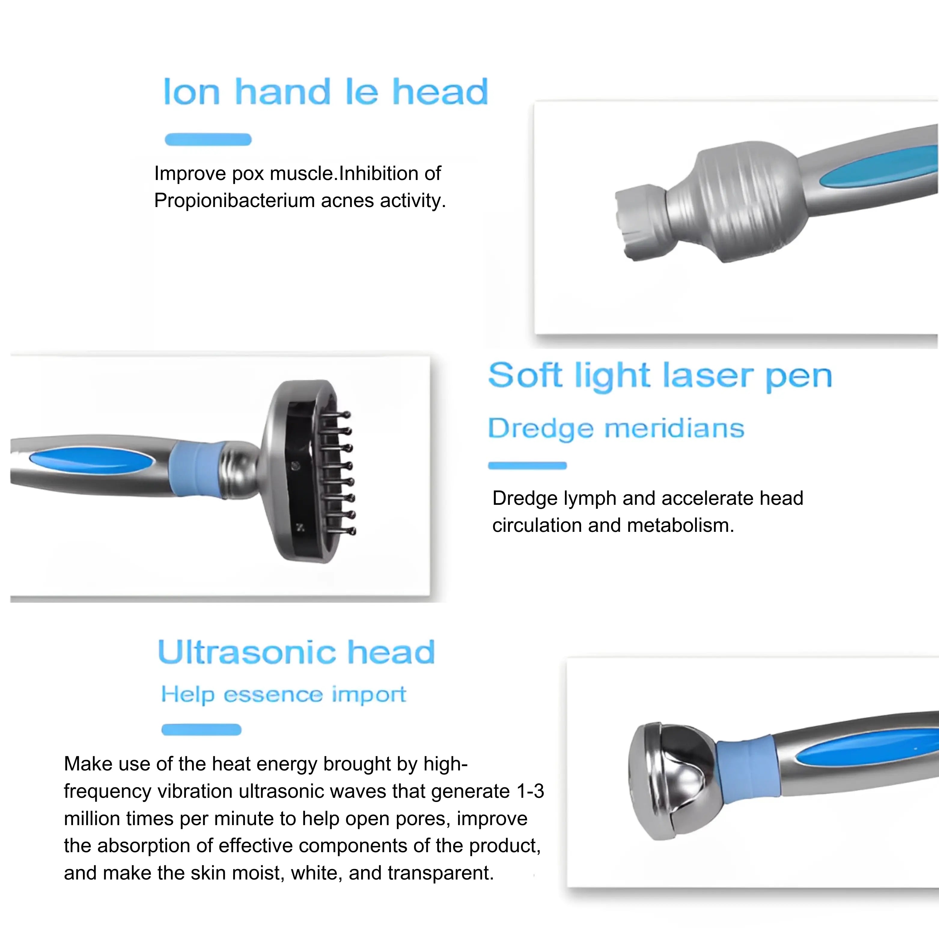 Hydro Dermabrasion Facial Machine Aquamarine