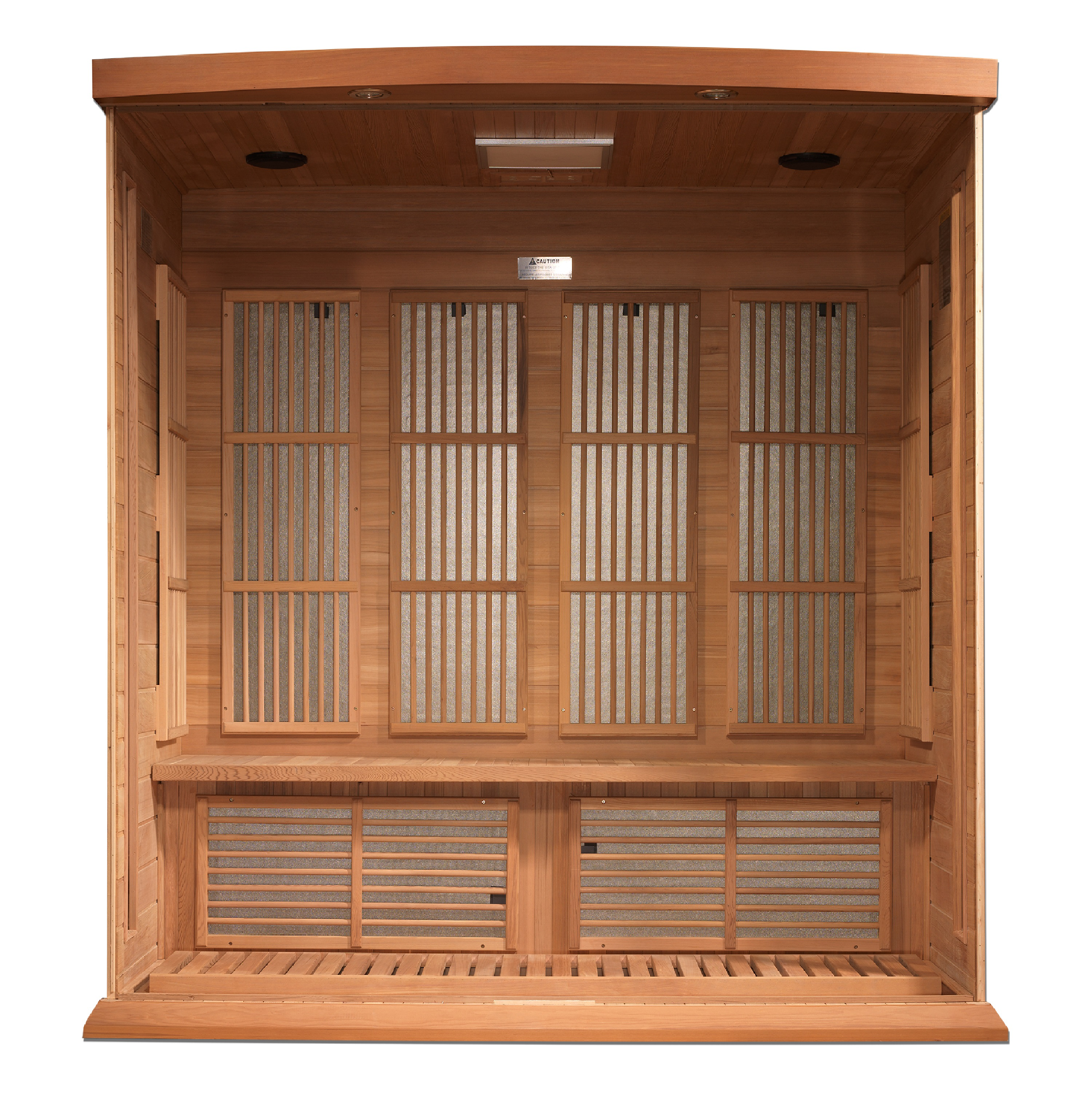 Maxxus 4 Person Low EMF FAR IR Sauna (MX-K406-01-CED)