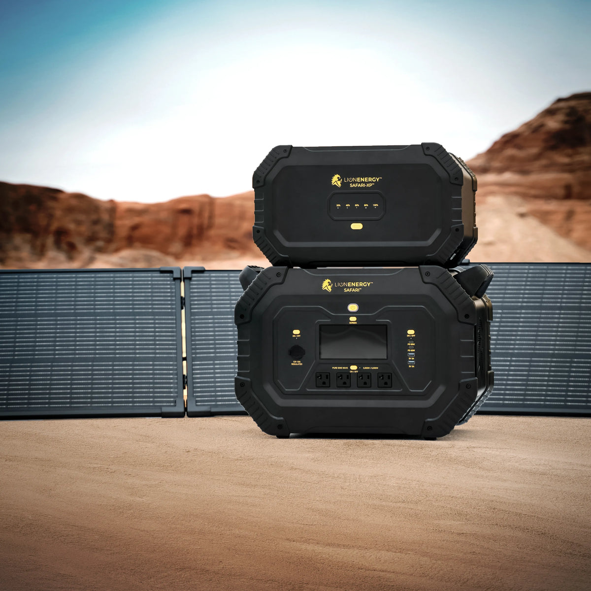 Lion Energy Safari kit outdoors