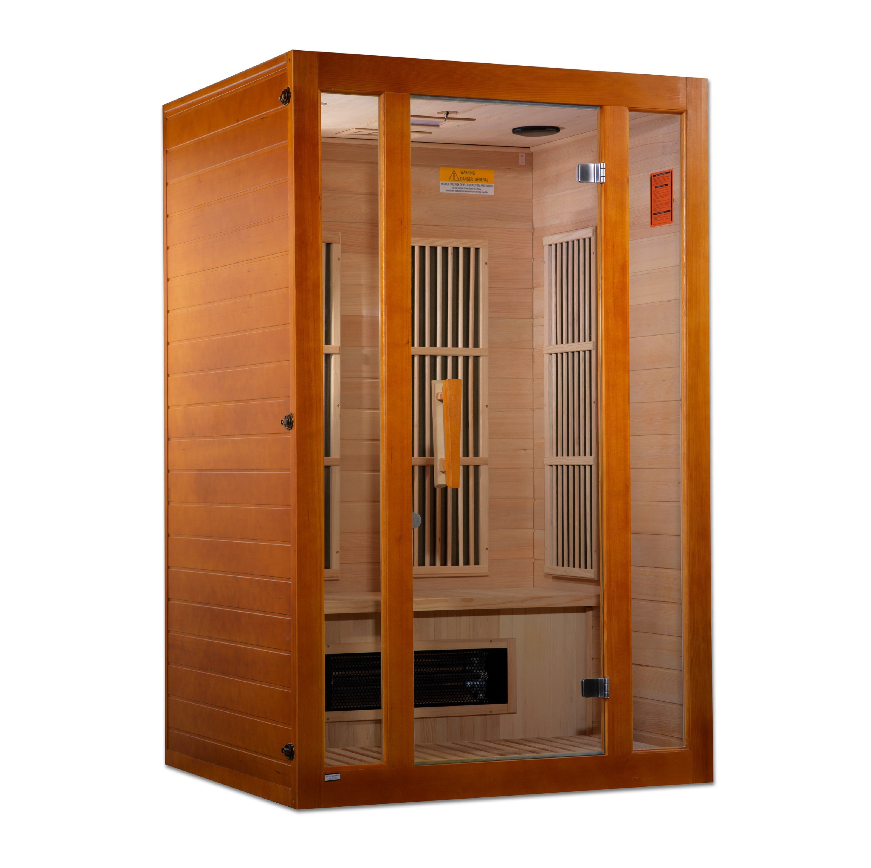 Maxxus "Aspen" Dual Tech 2 person Low EMF FAR IR Sauna (MX-J206-02S)